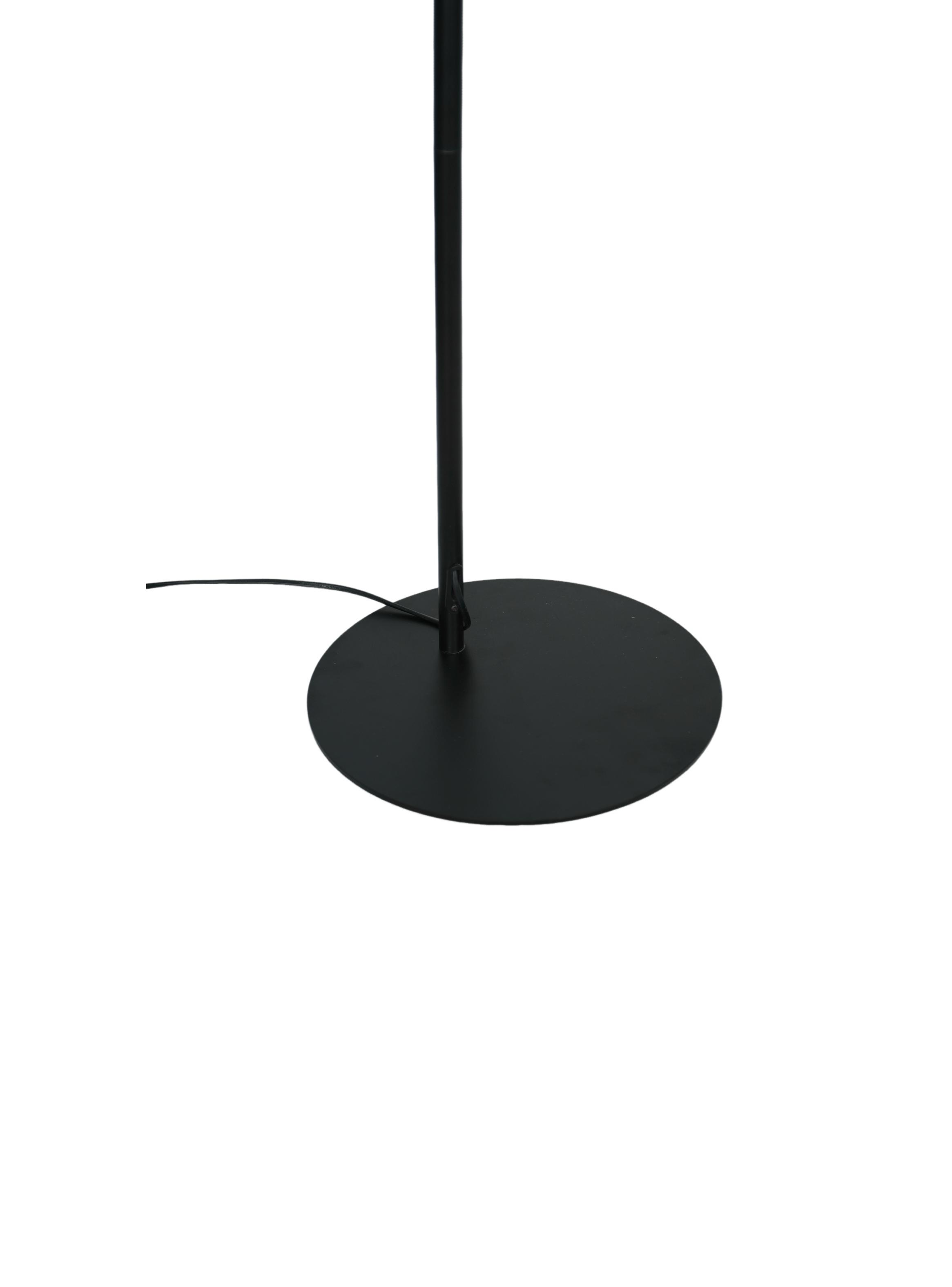 Lámpara de Pie Cónica Blanca-2