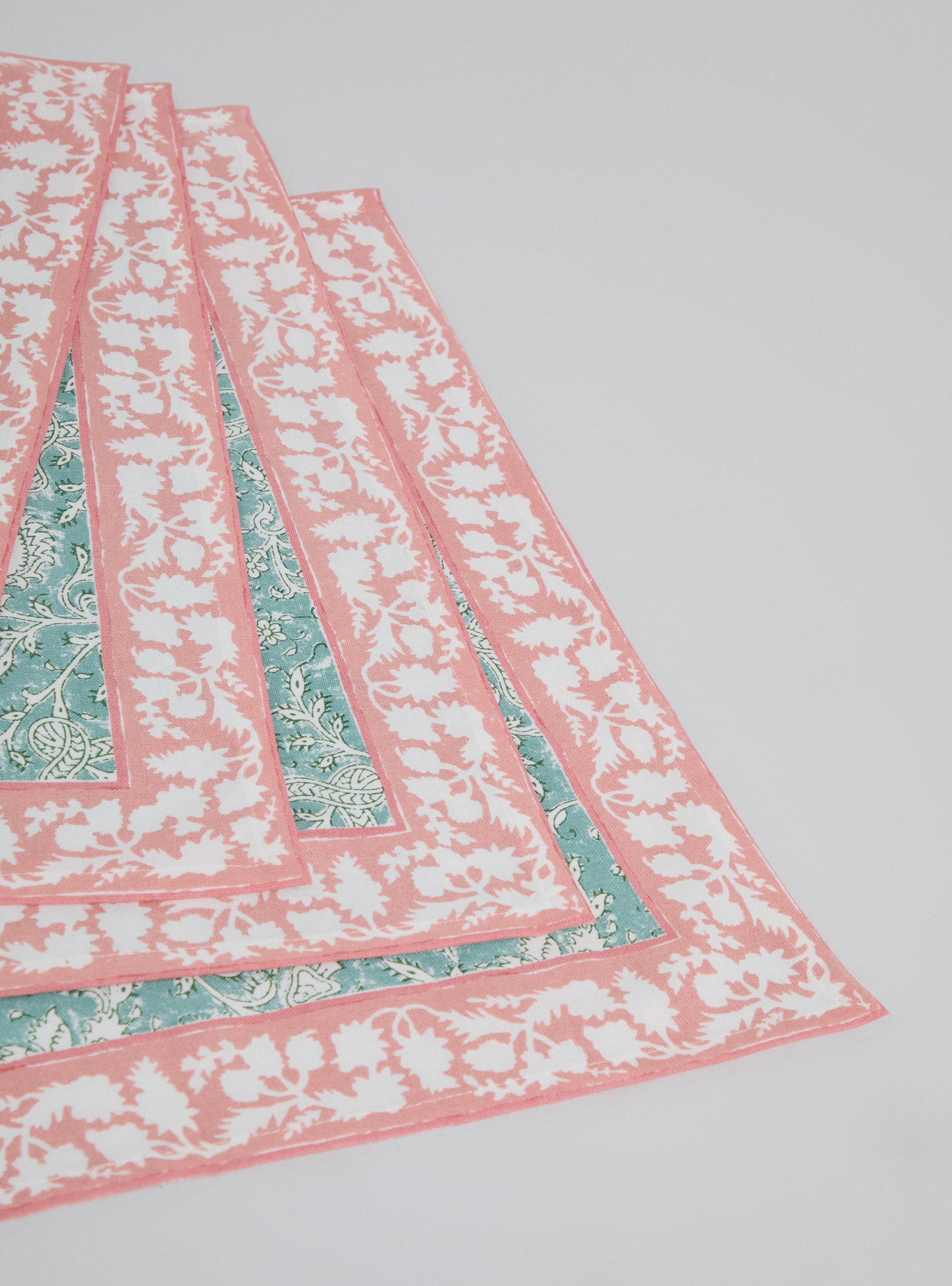 Set 4 Servilletas Agra 45x45 cm-2