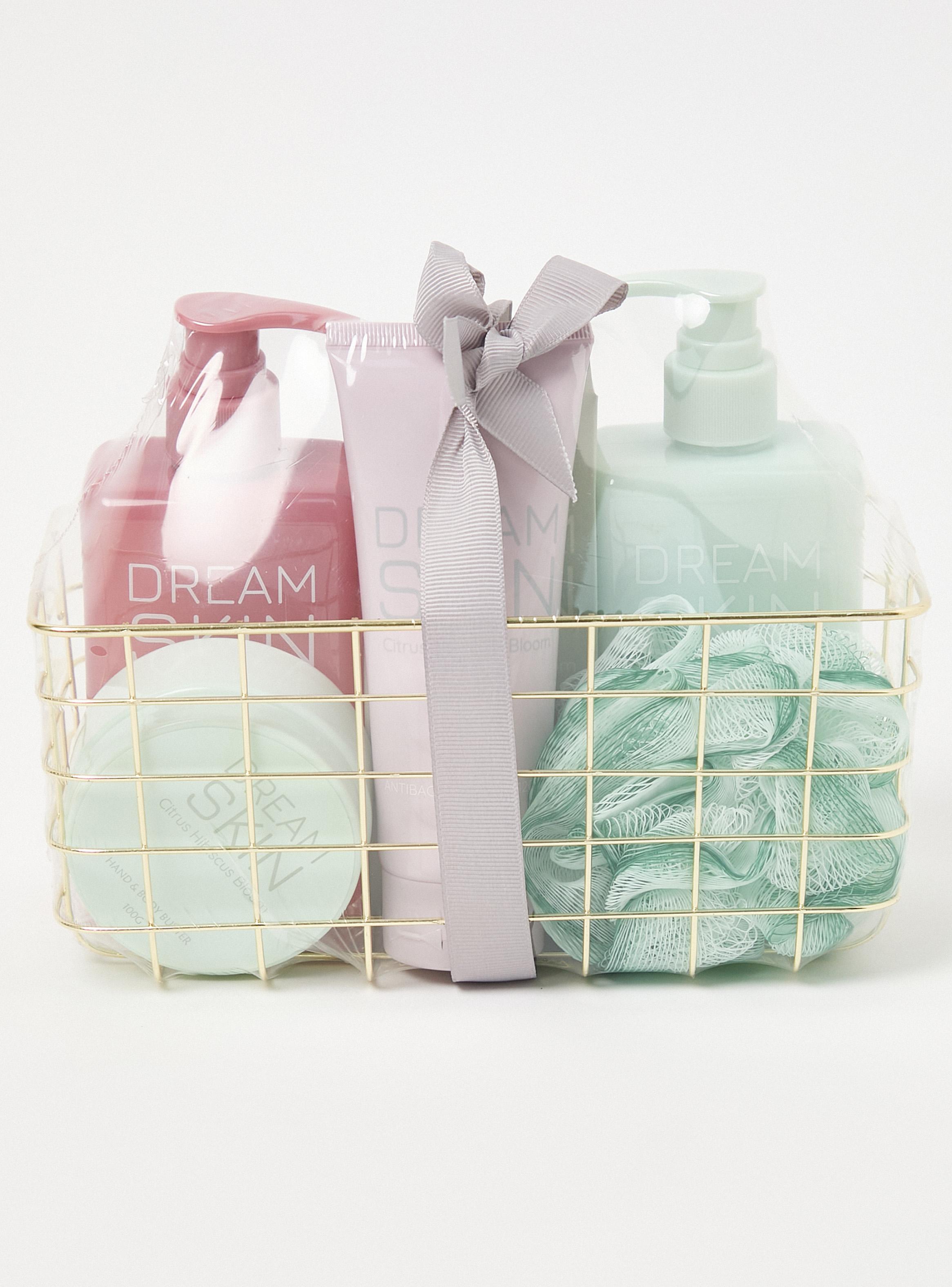 Set de Tratamiento Canasto Baño 7 Piezas-2