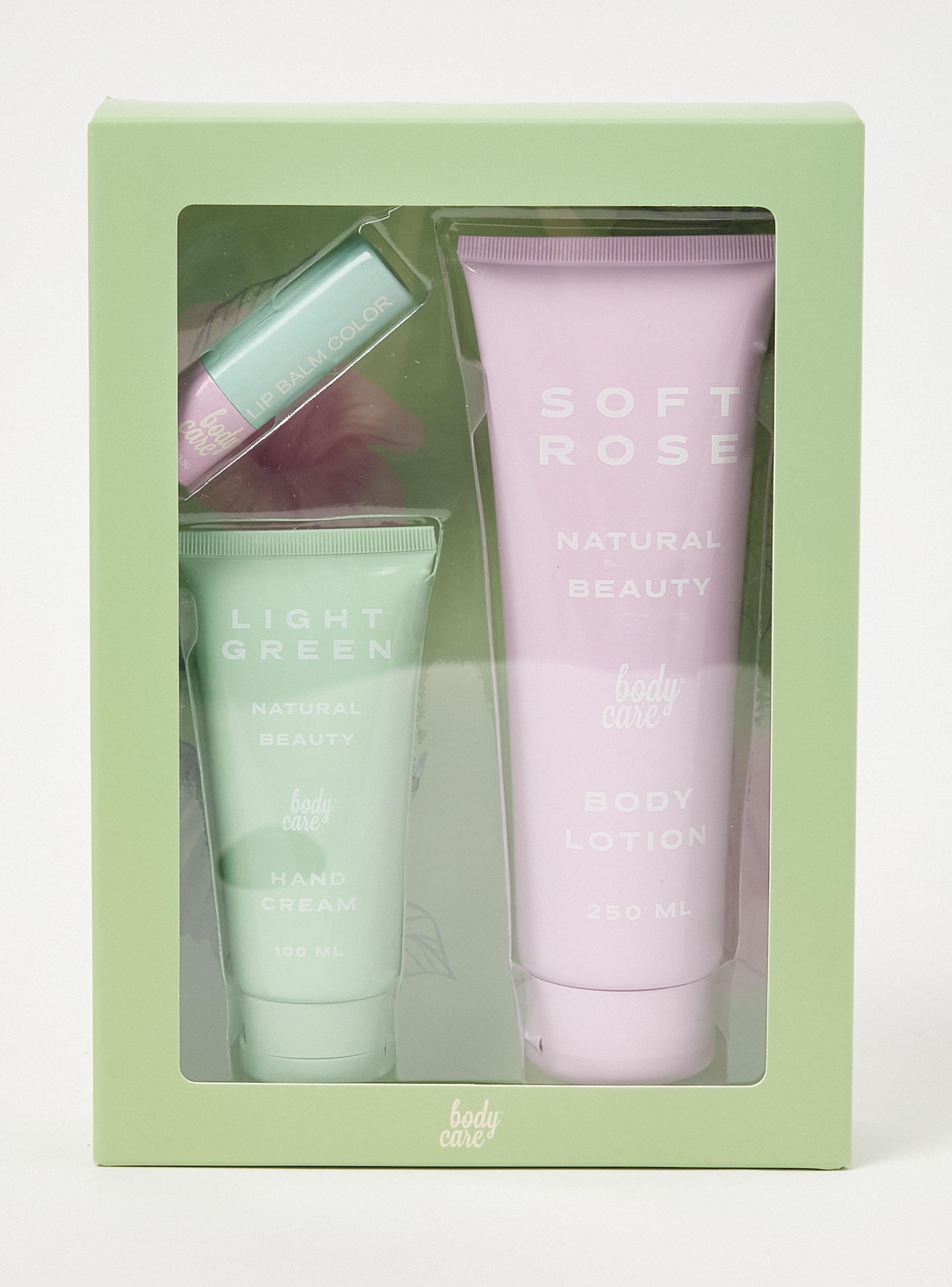 Set de Belleza Loción Corporal, Crema y Labial 3 Piezas-2