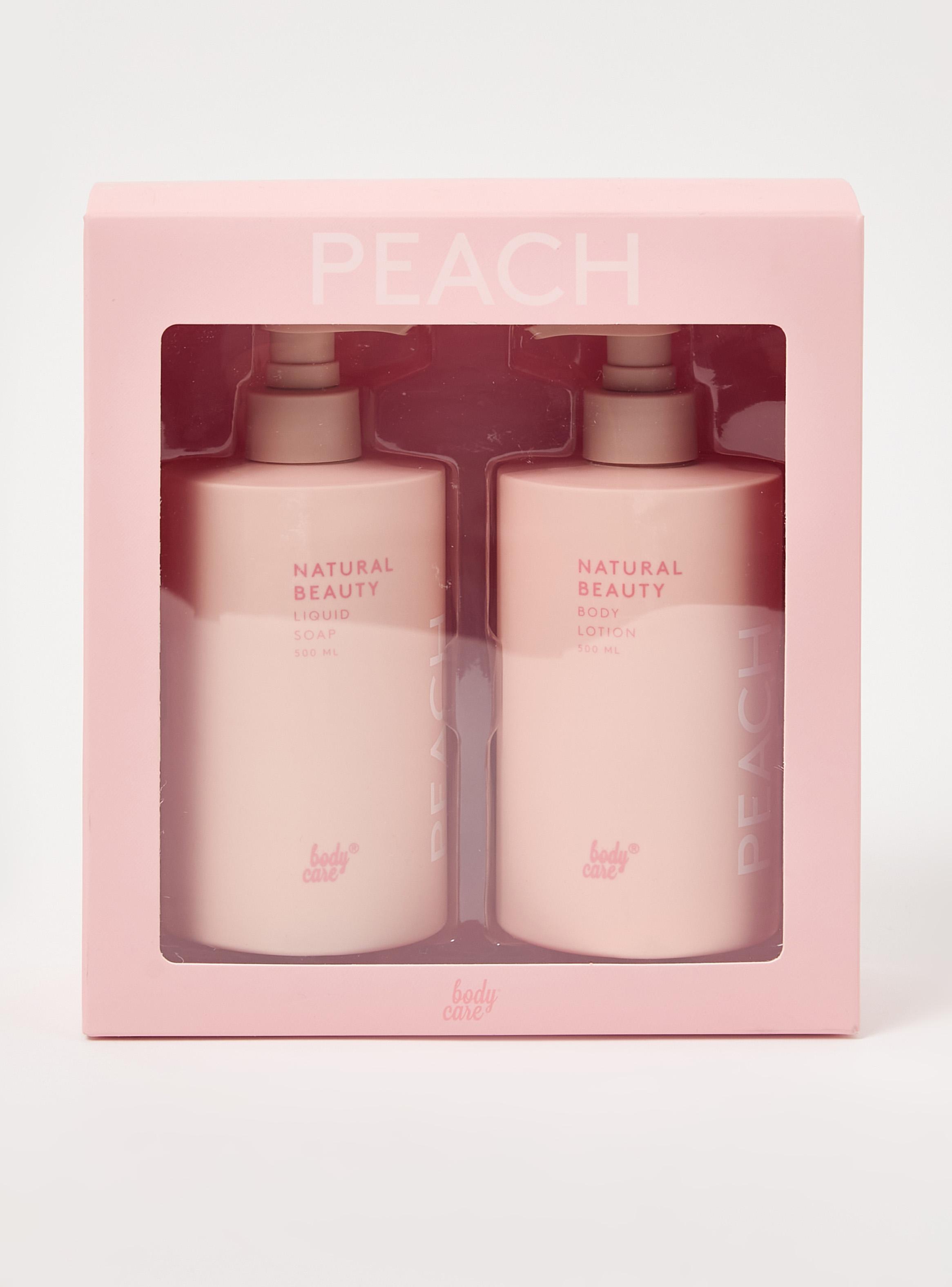 Set de Belleza Dúo Peach: Jabón y Crema 2 Piezas-2