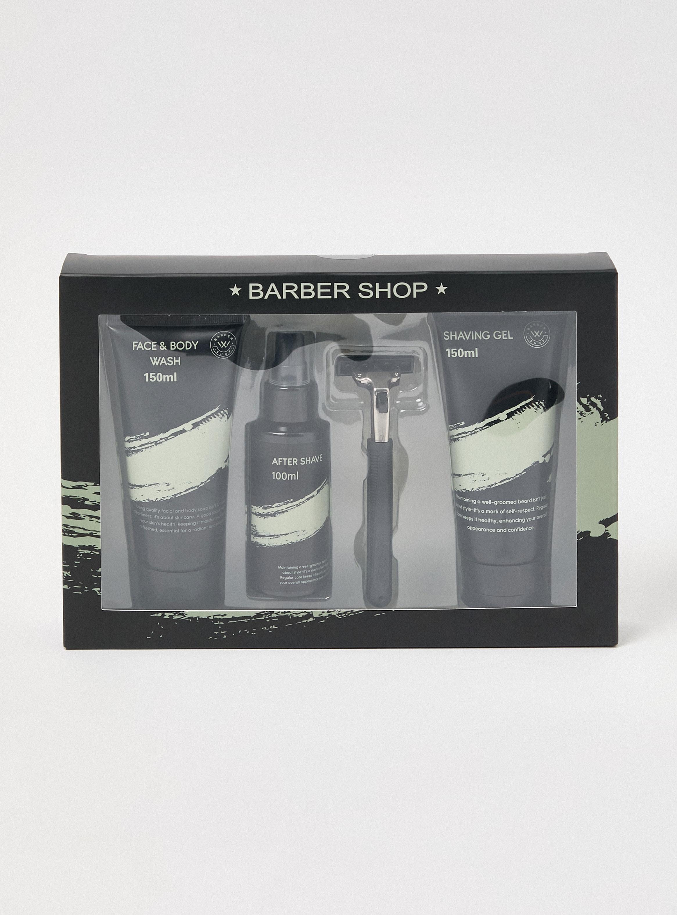 Set de Tratamiento Hombre Limpieza y Afeitado 4 Piezas-2