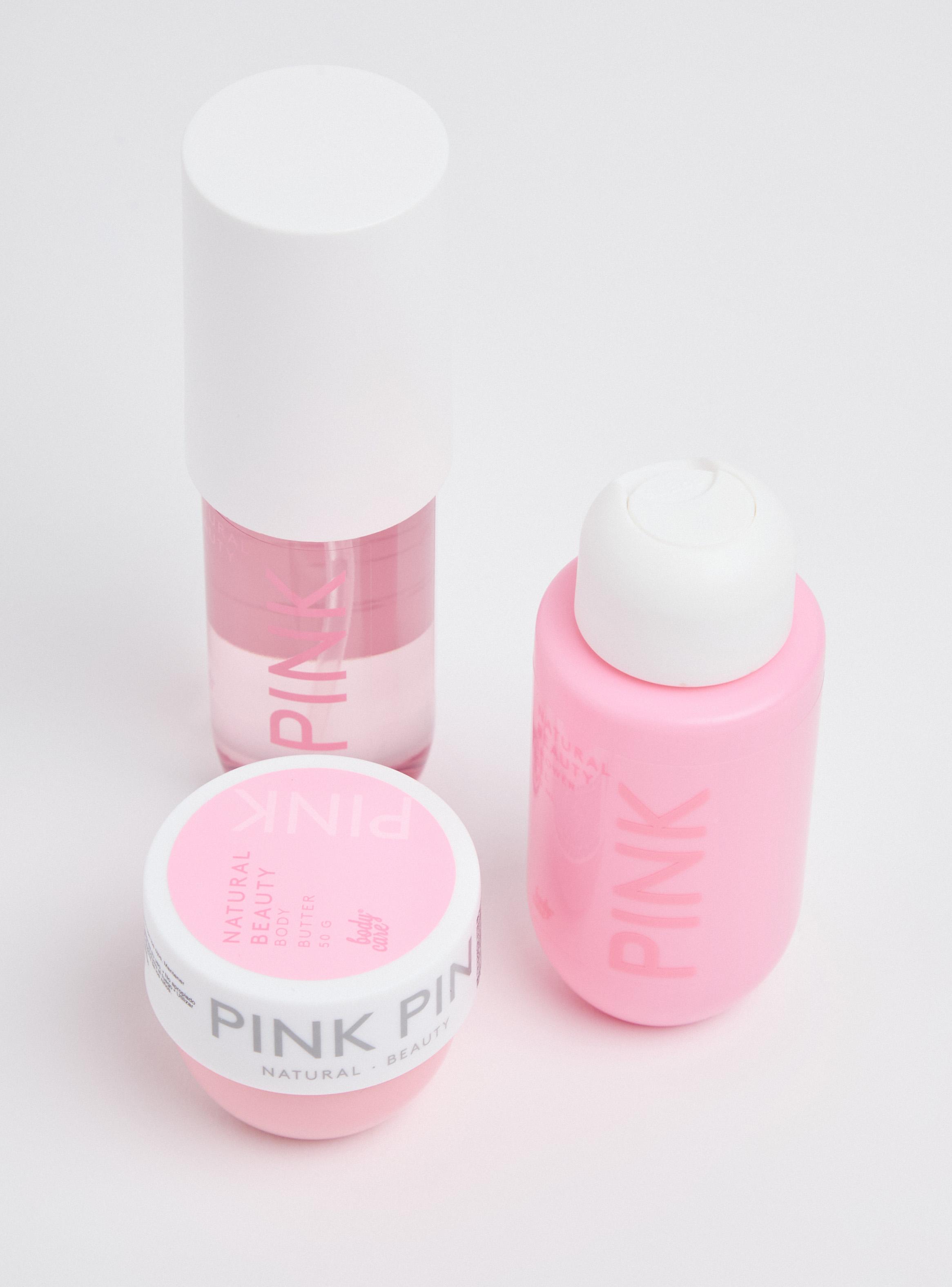 Set de Belleza Pink: Gel Ducha, Manteca y Mist 3 Piezas-1