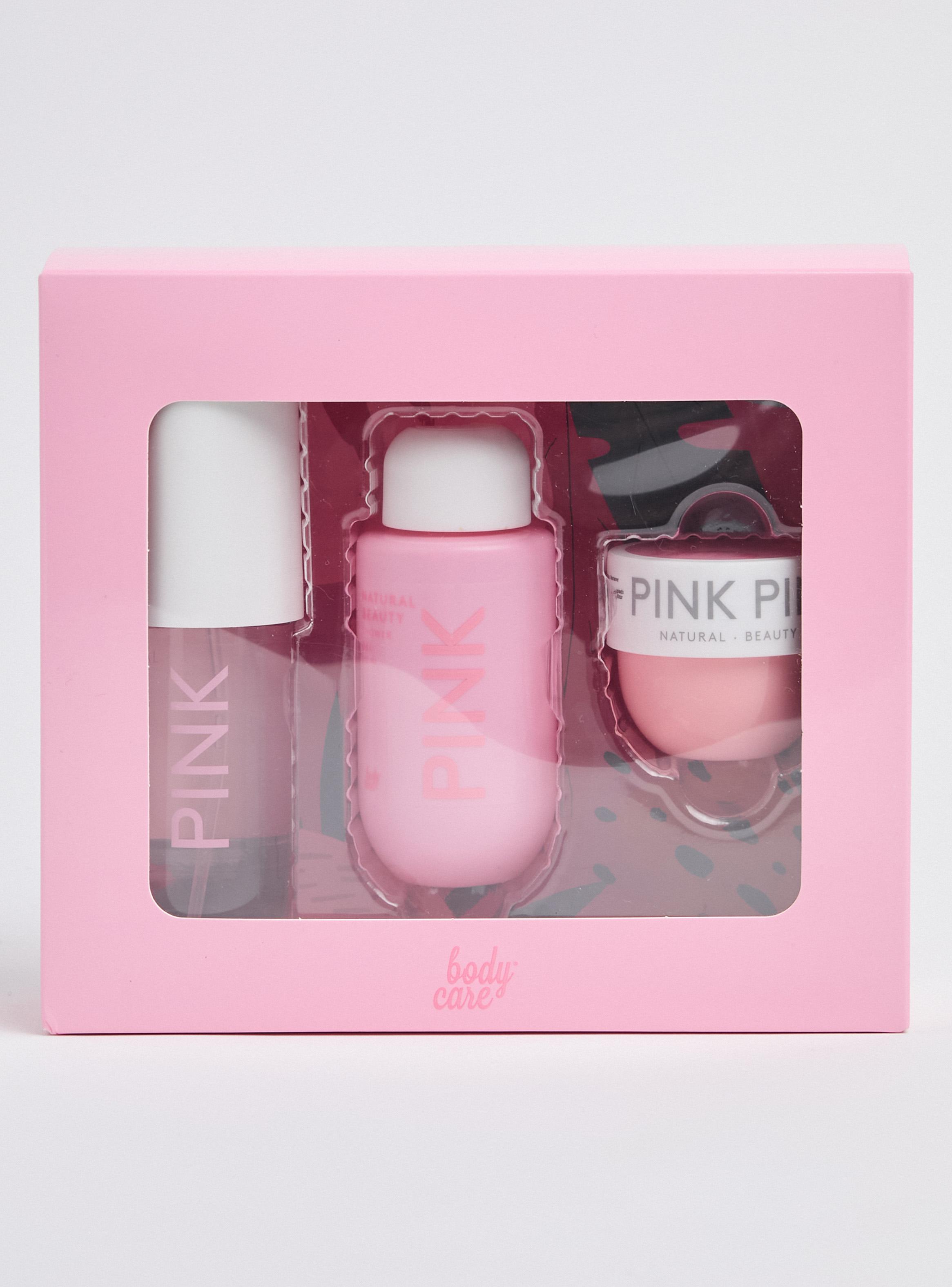 Set de Belleza Pink: Gel Ducha, Manteca y Mist 3 Piezas-2