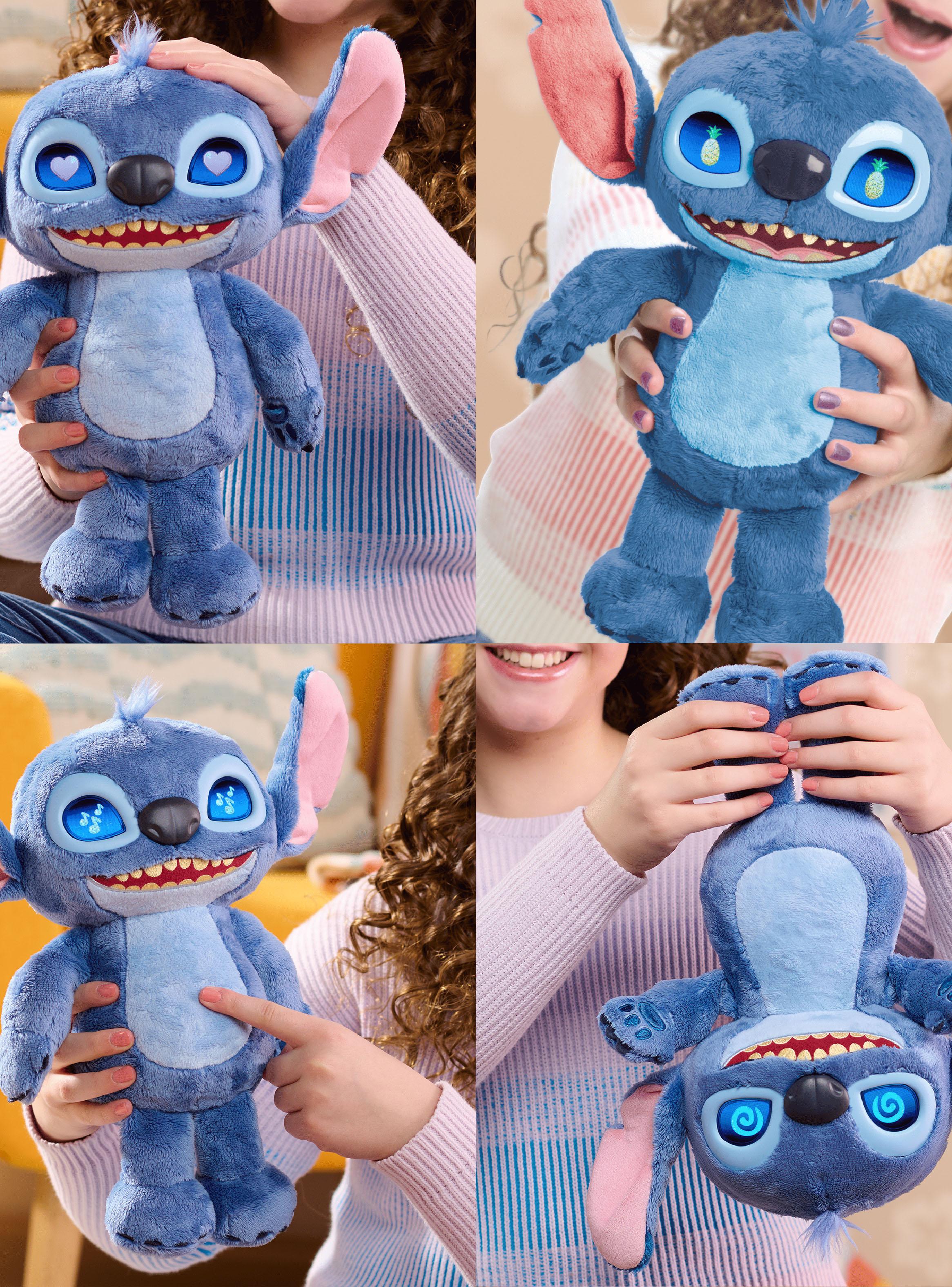Peluche Interactivo Many Moods Stitch Sonidos y Ojos LCD-4