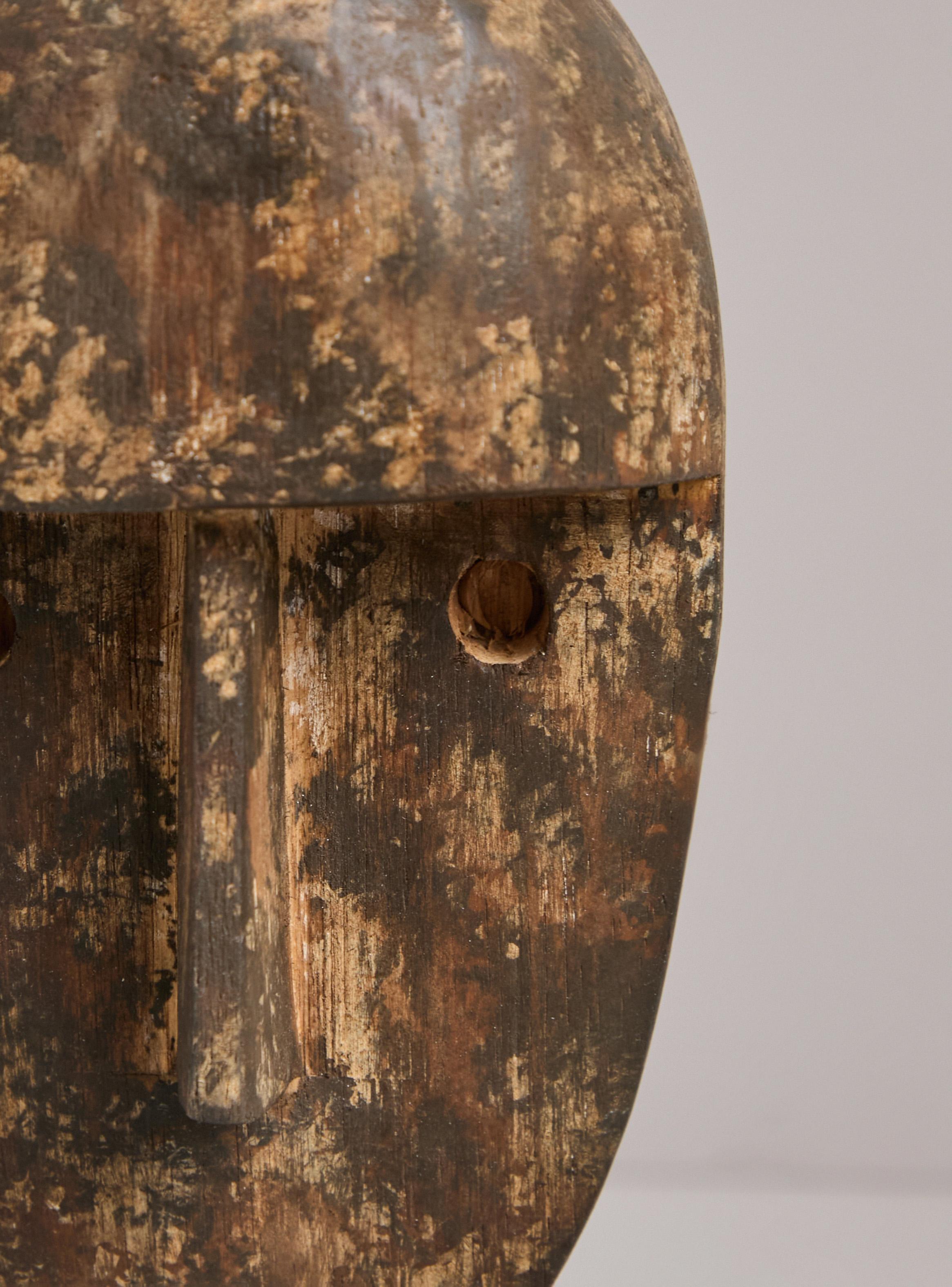 Escultura Cabeza Tribal 1-2