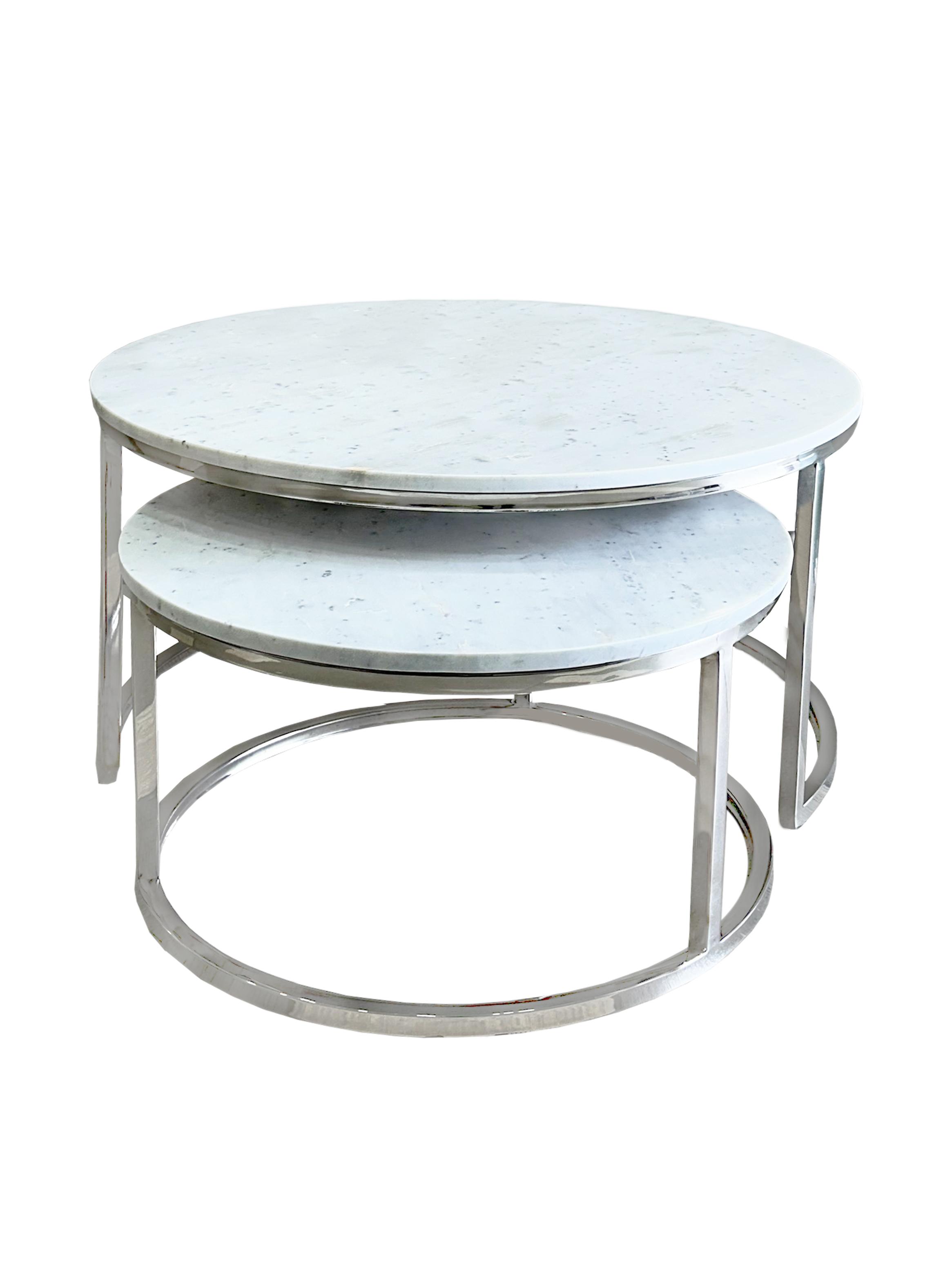 Mesa de Centro Nido Mármol Aqua-4