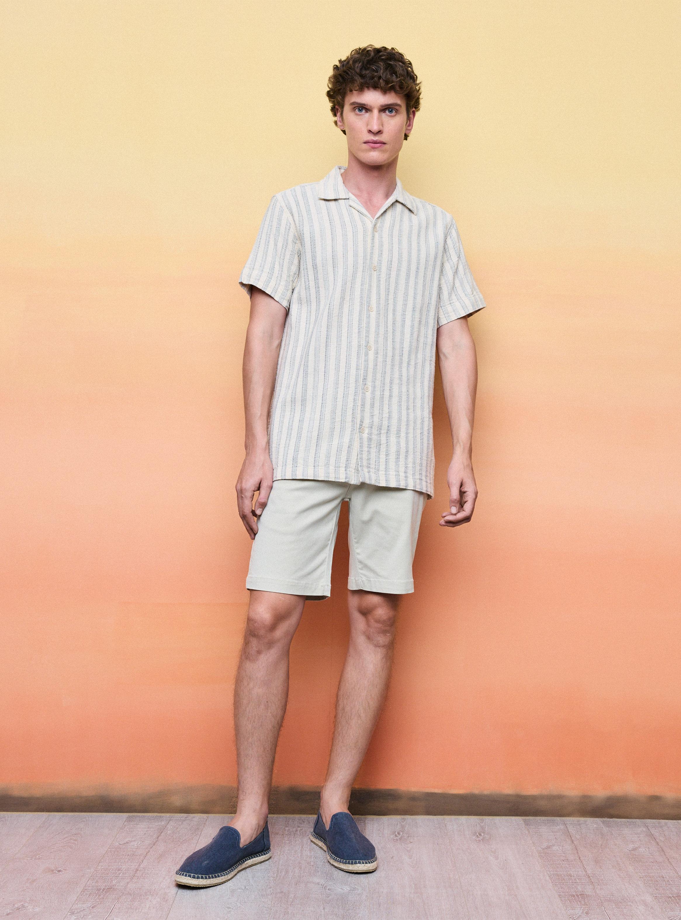 Camisa Rayas India-4