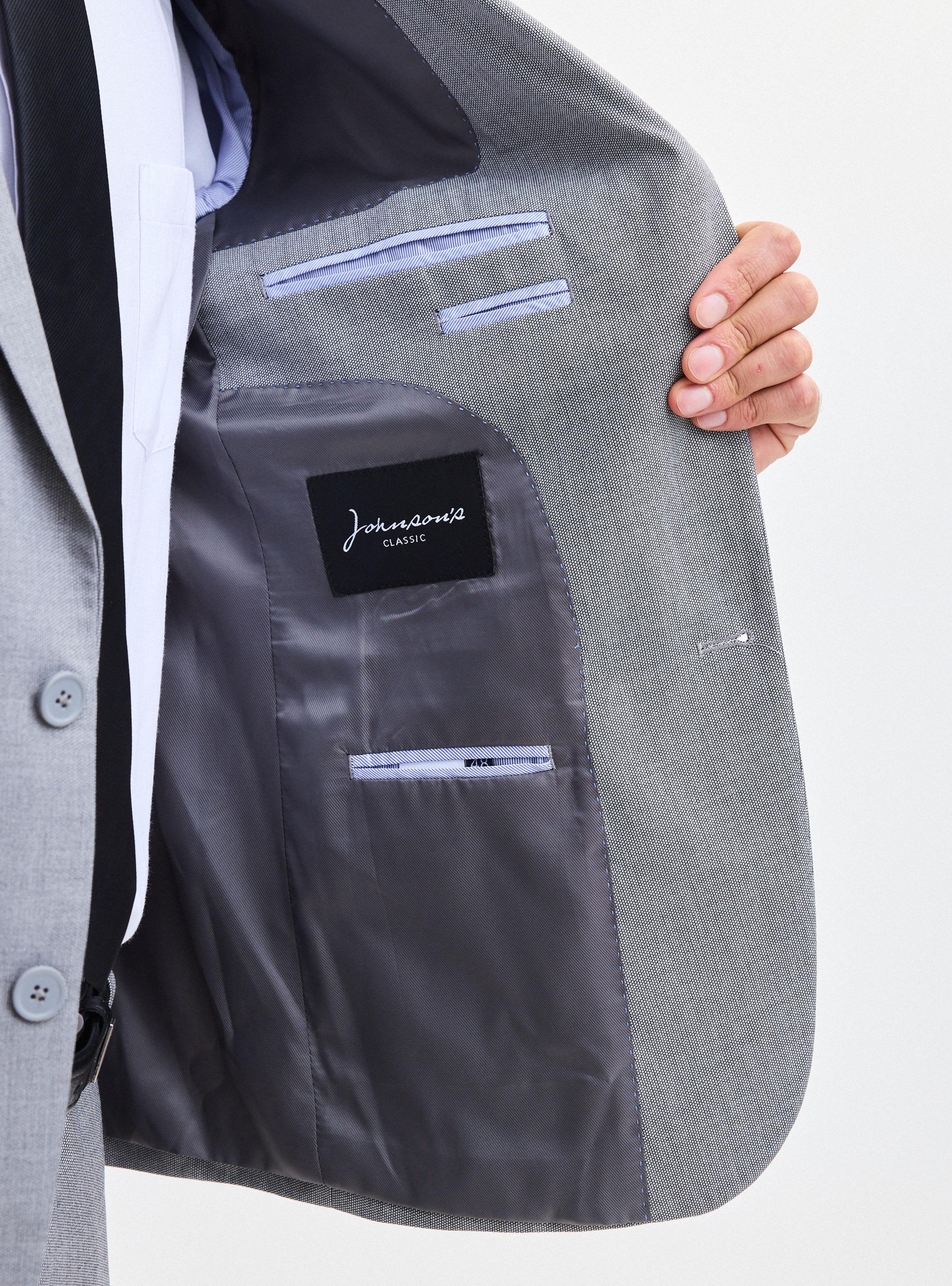 Traje Recto Regular Fit Texturado-3