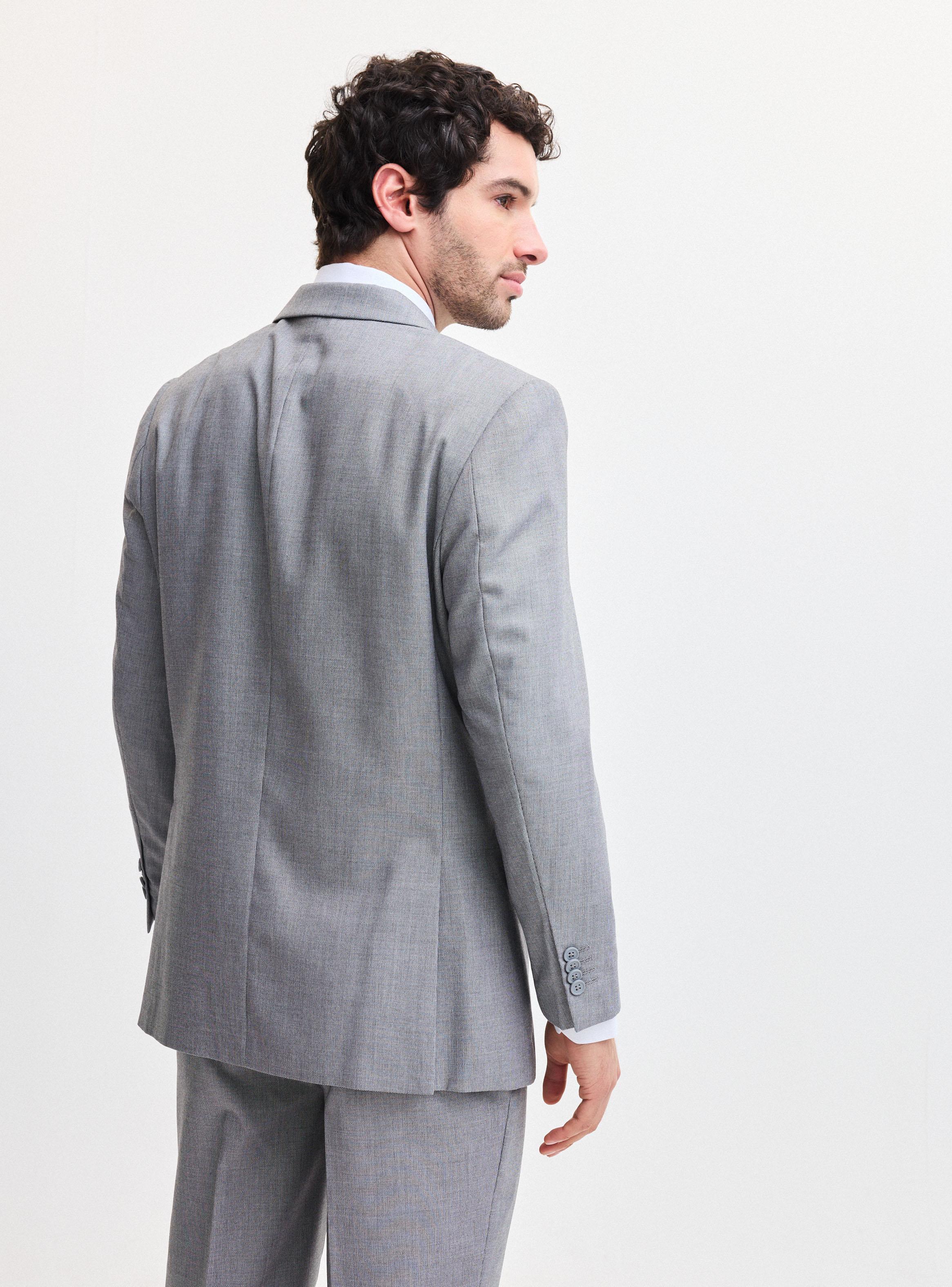 Traje Recto Regular Fit Texturado-1