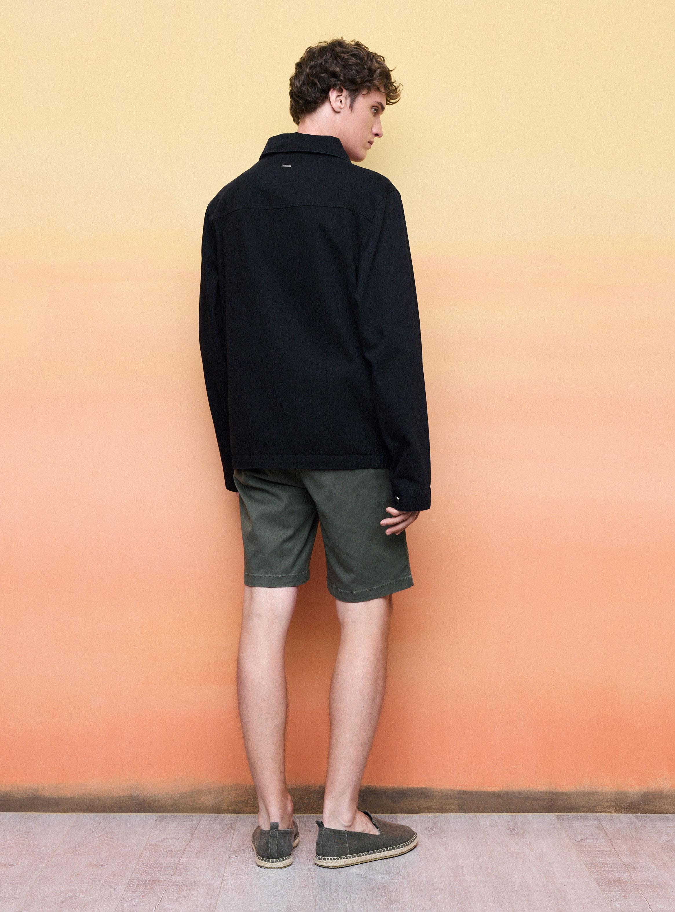 Chaqueta Denim Casual-5