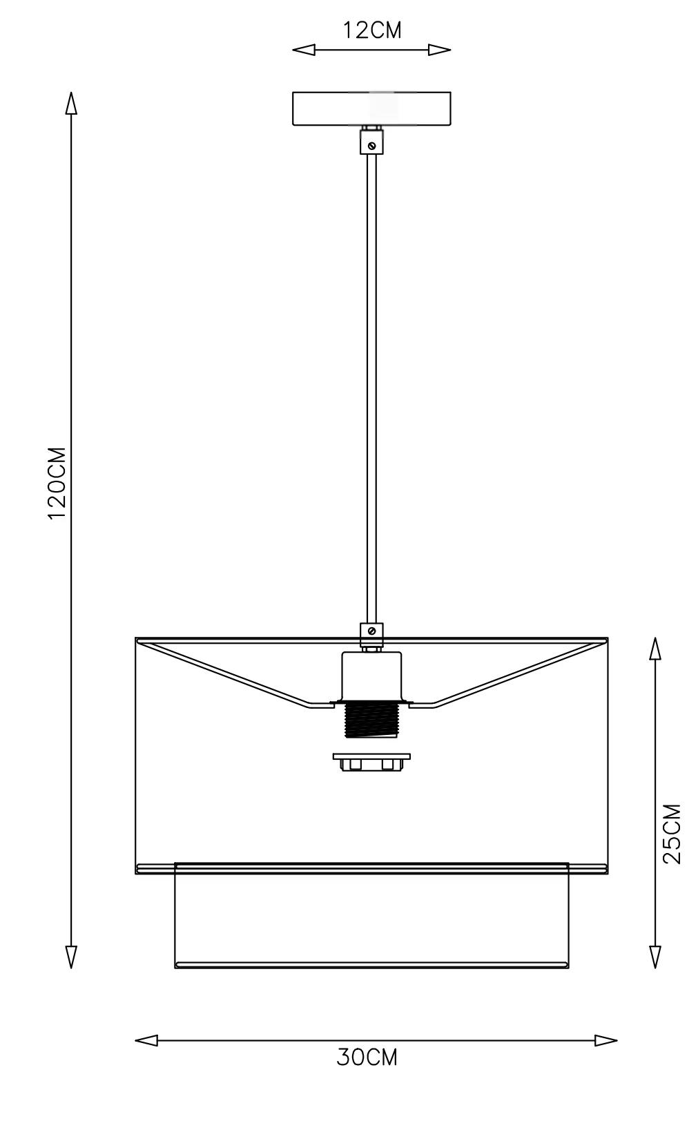 Lámpara de Colgar St Martin-3