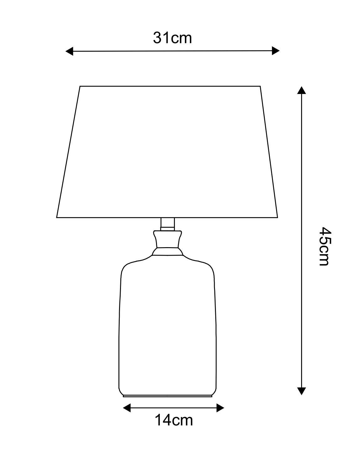 Lámpara de Mesa St Martin-3