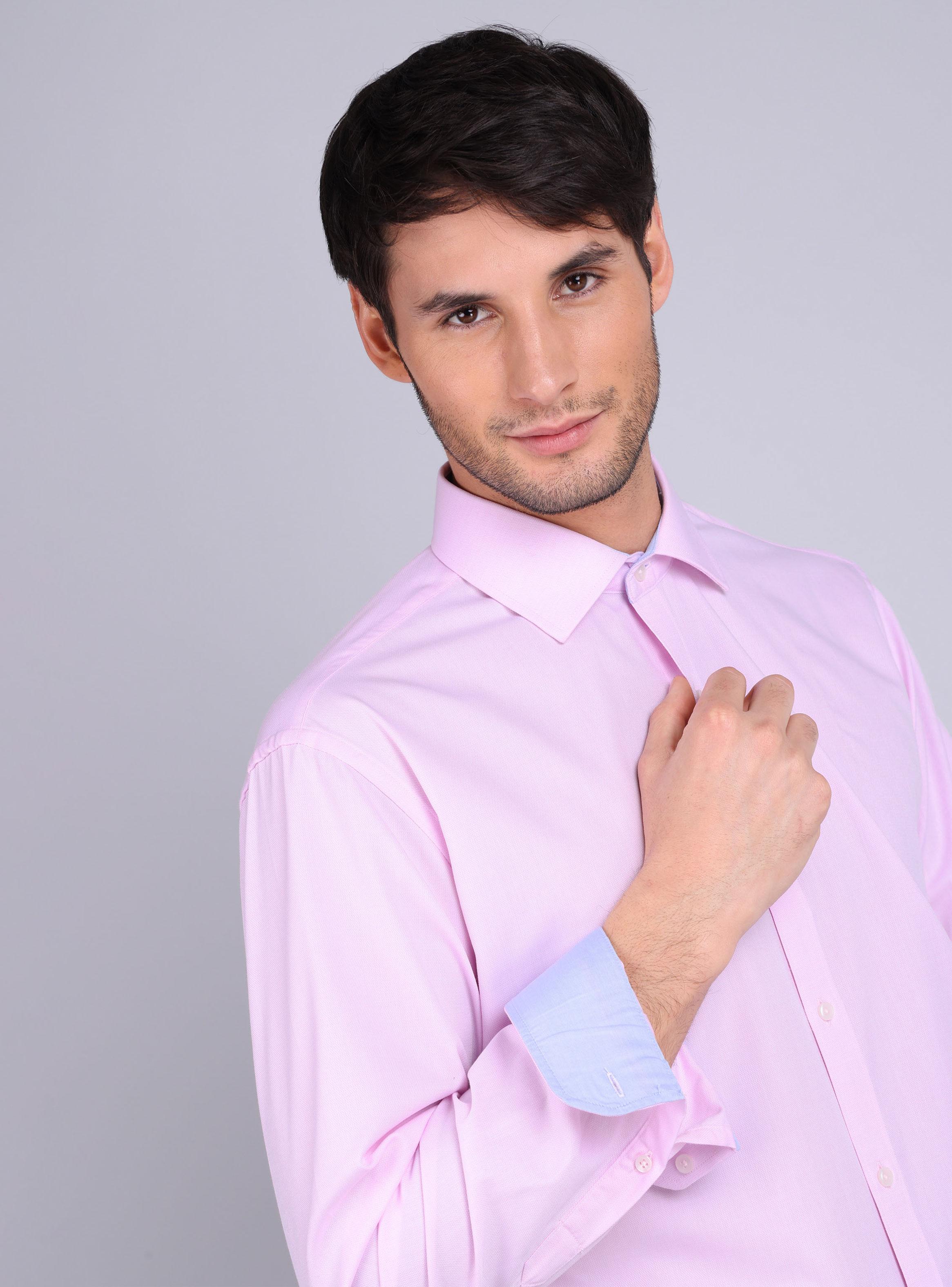 Camisa Formal Texturada Color-2