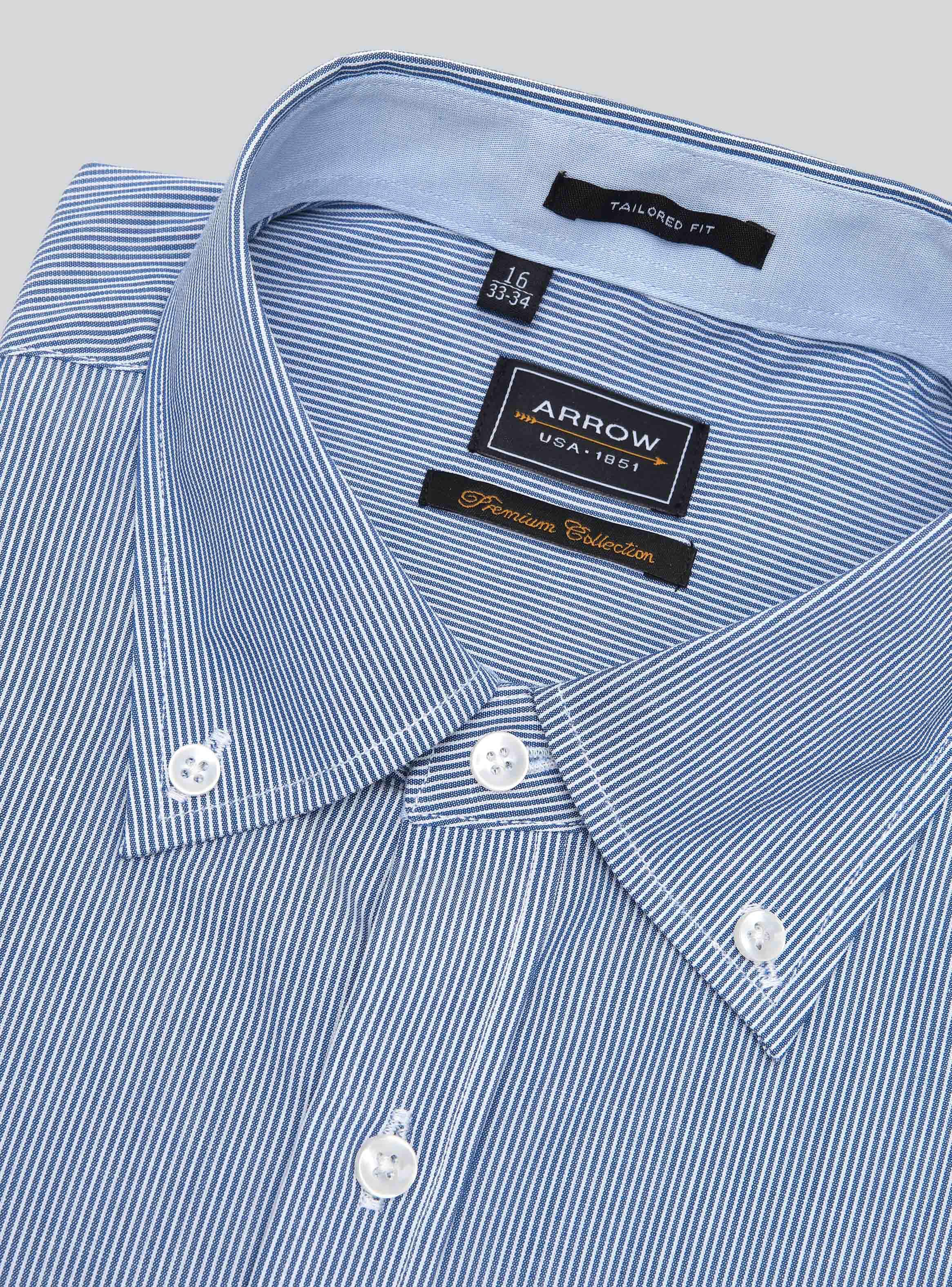 Camisa Formal Diseño a Rayas Color-3