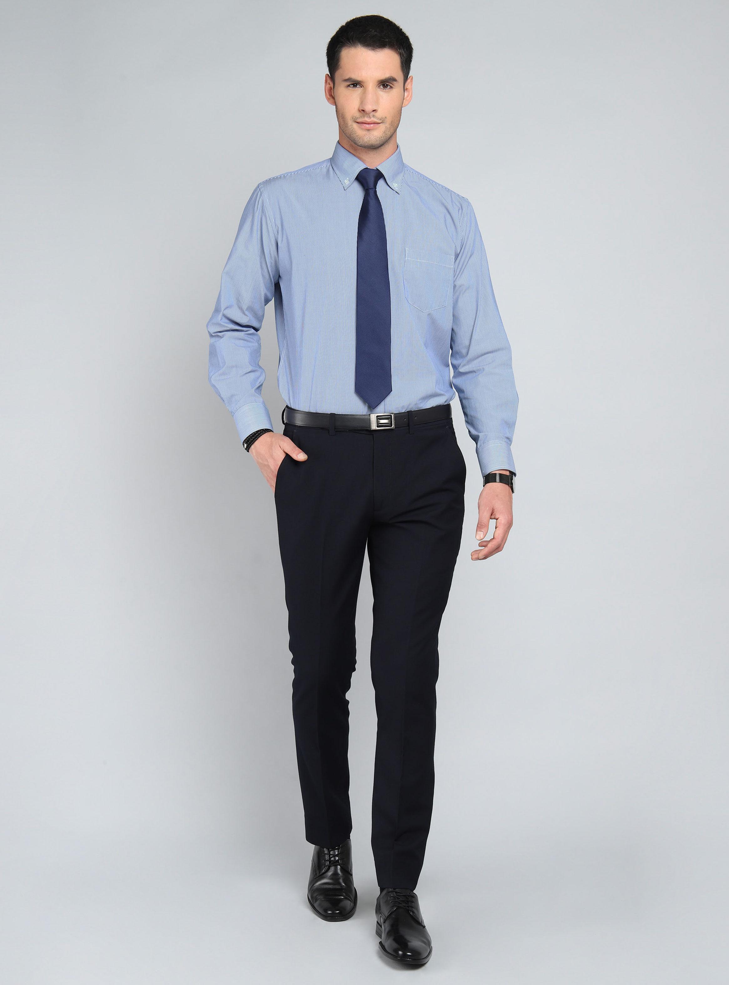 Camisa Formal Diseño a Rayas Color-4