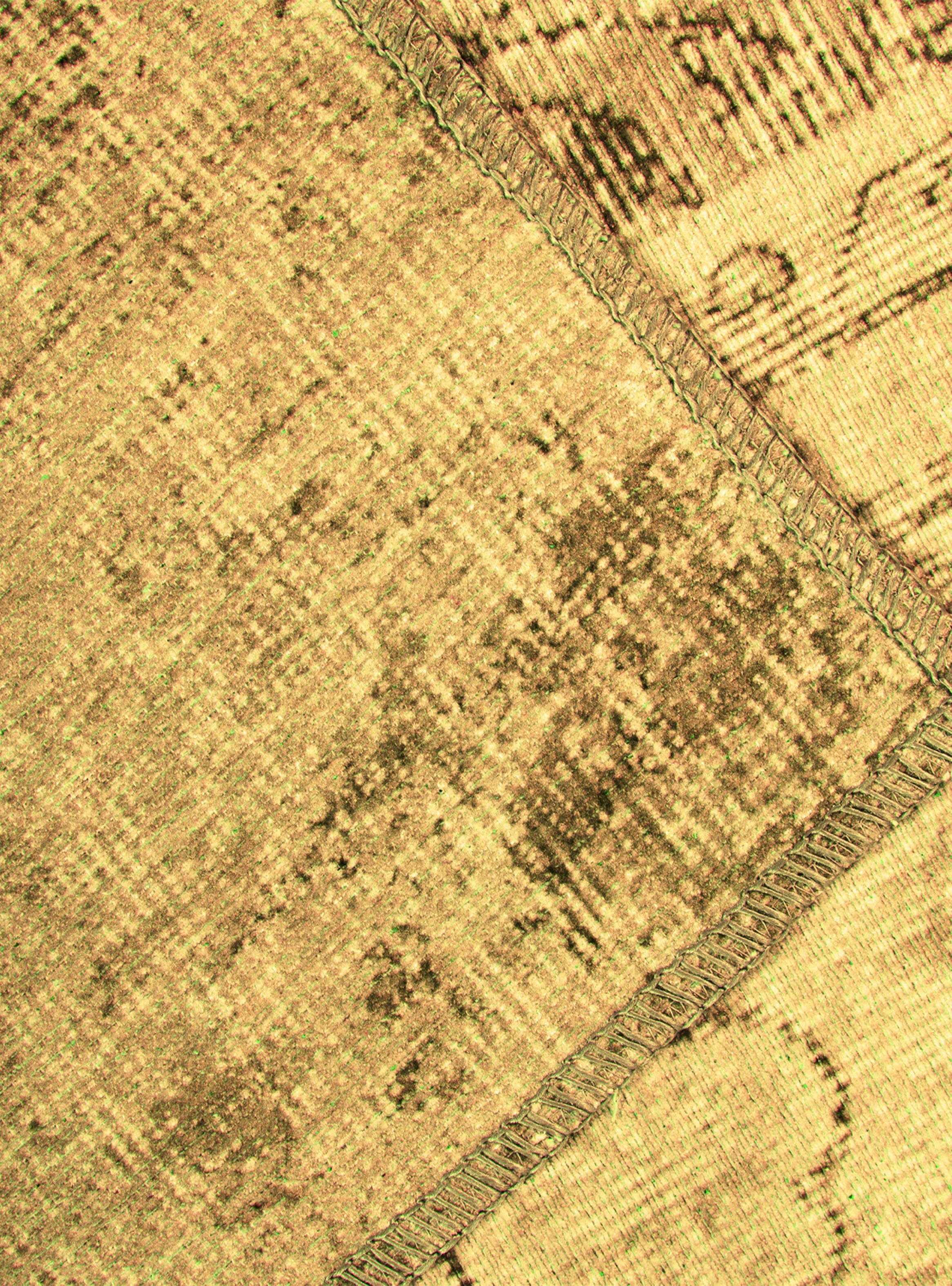 Alfombra Vintage Reversible 230x330 cm Amarillo-2