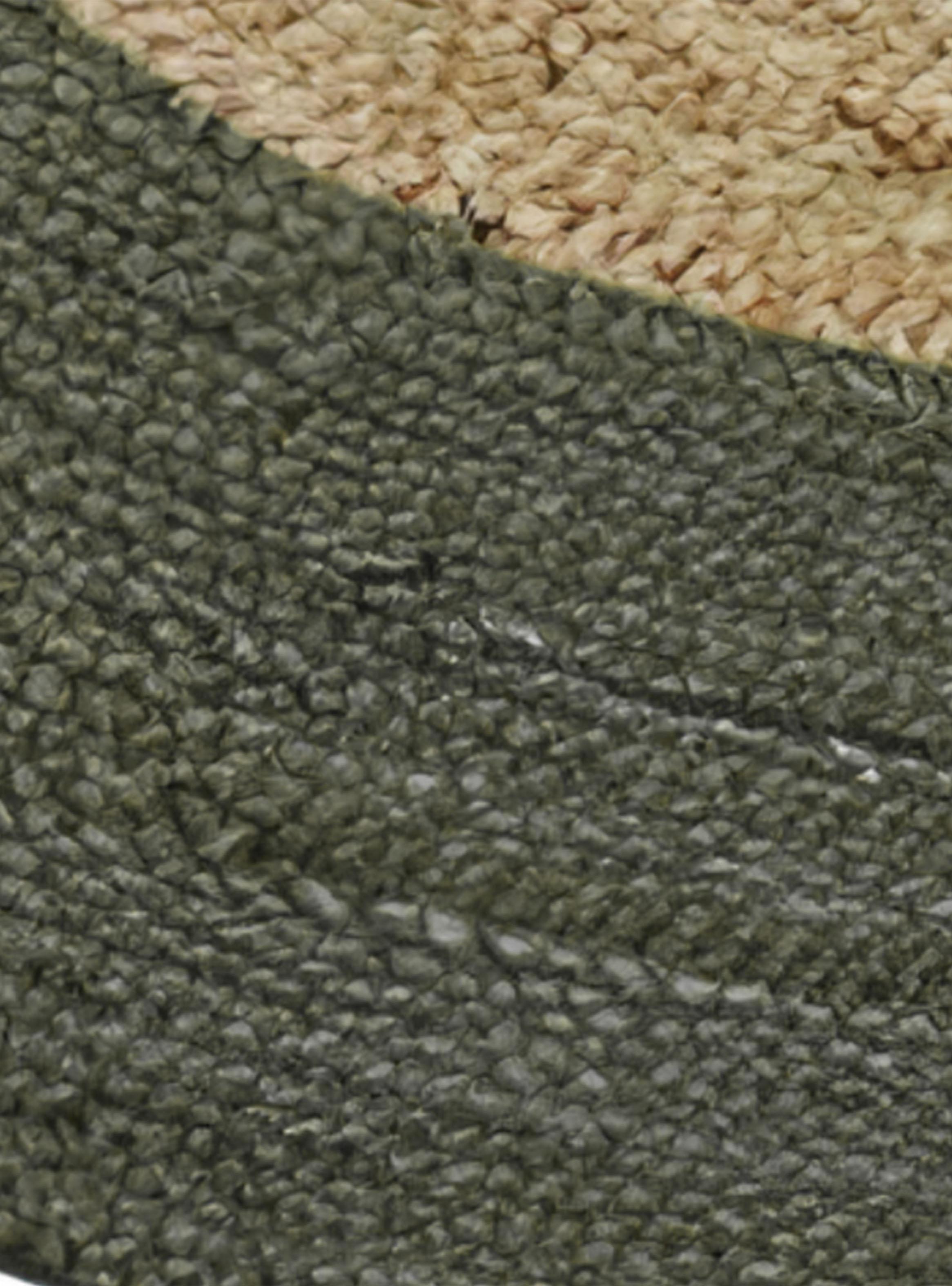 Alfombra Jute Redonda Cancun 150x150 cm Gris-2