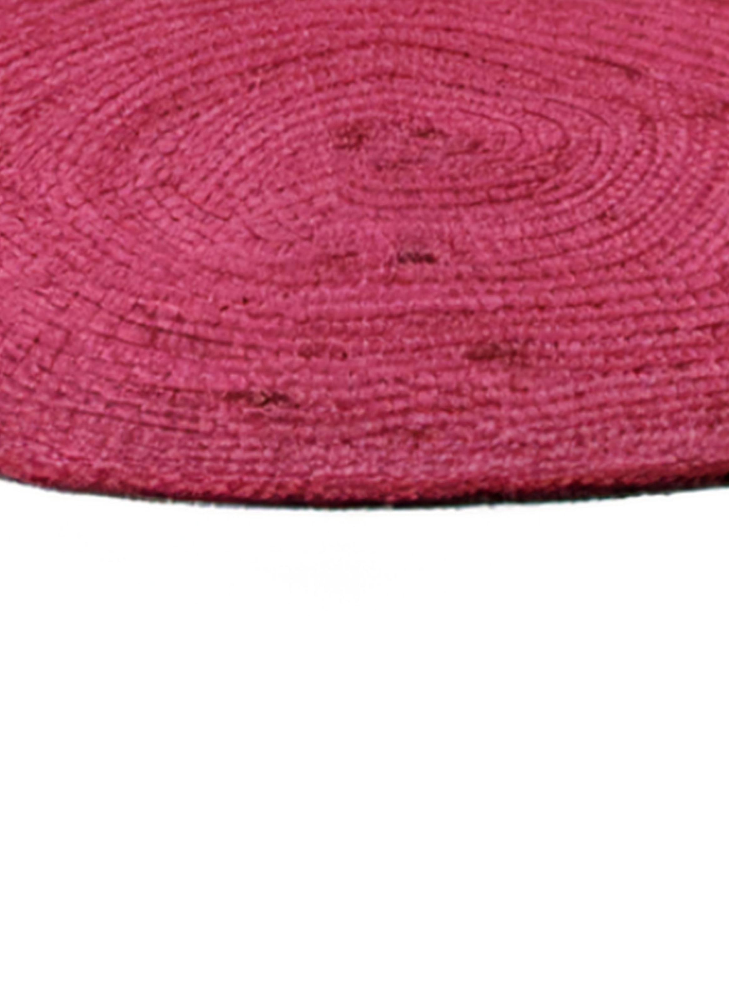 Alfombra Jute Redonnda Maui 150x150 cm Fucsia-2