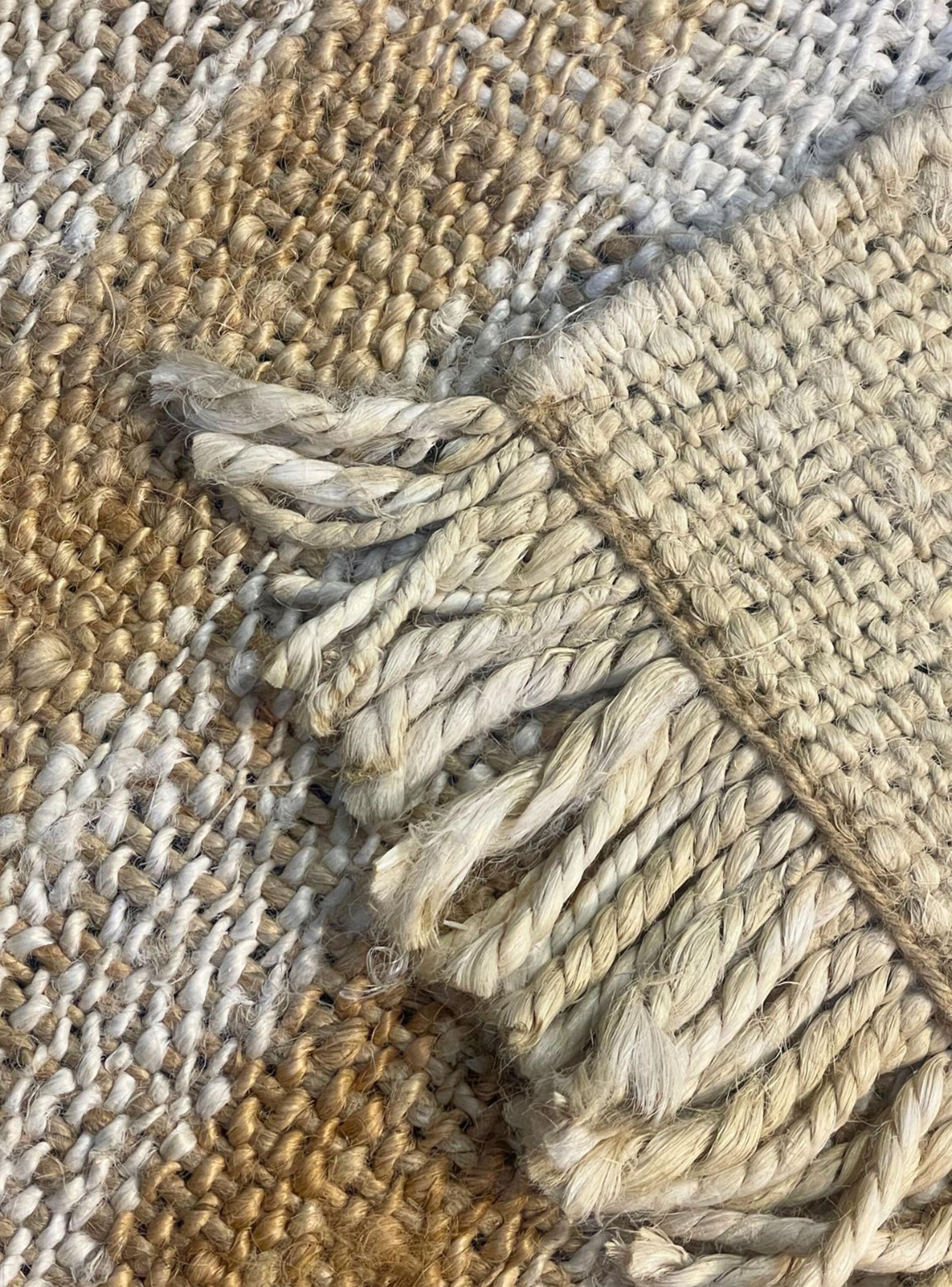 Alfombra Jute Lana Ibiza 160x230 cm Natural-1