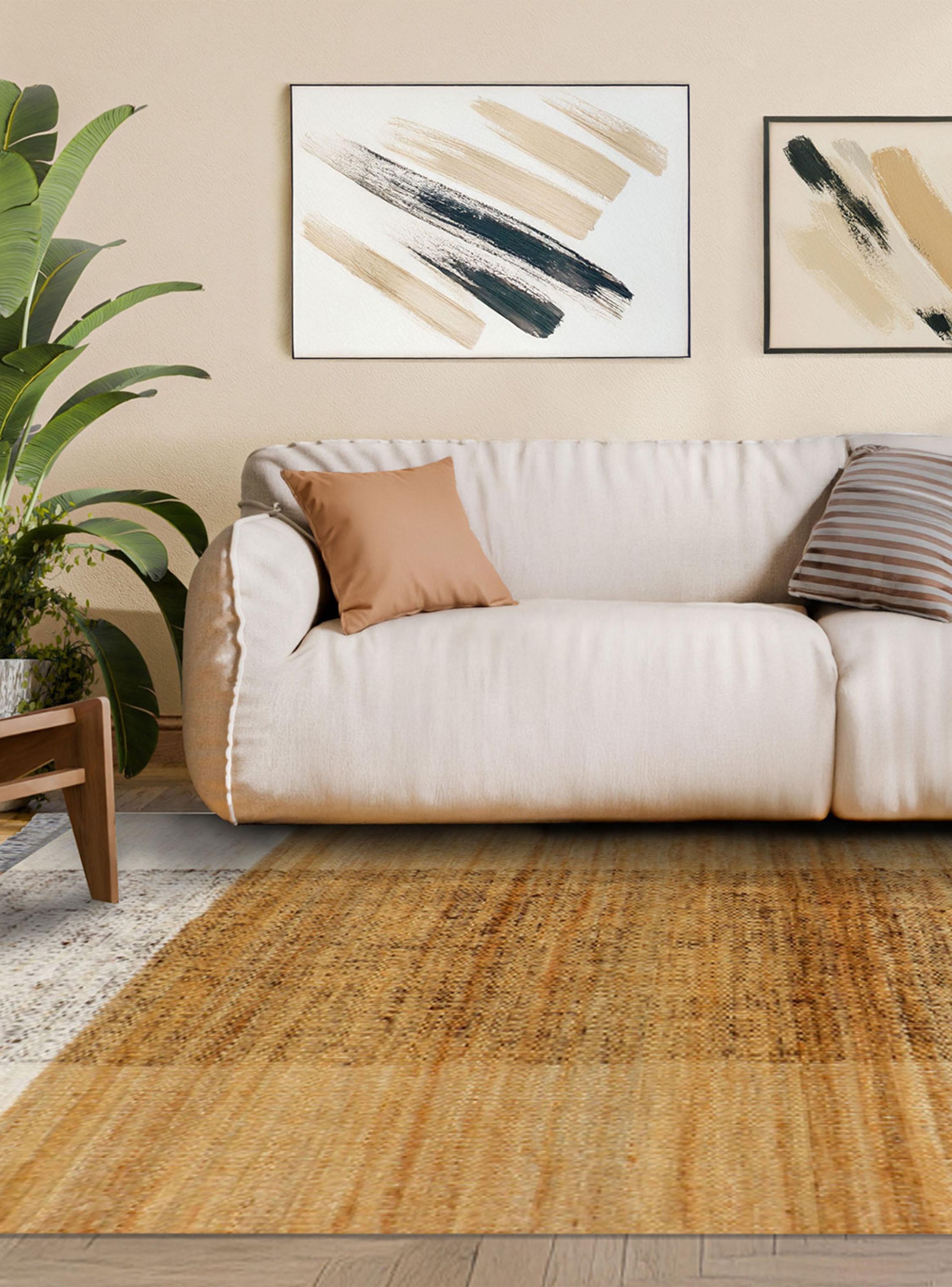 Alfombra Jute Lana Ibiza 190x290 cm 54251-2
