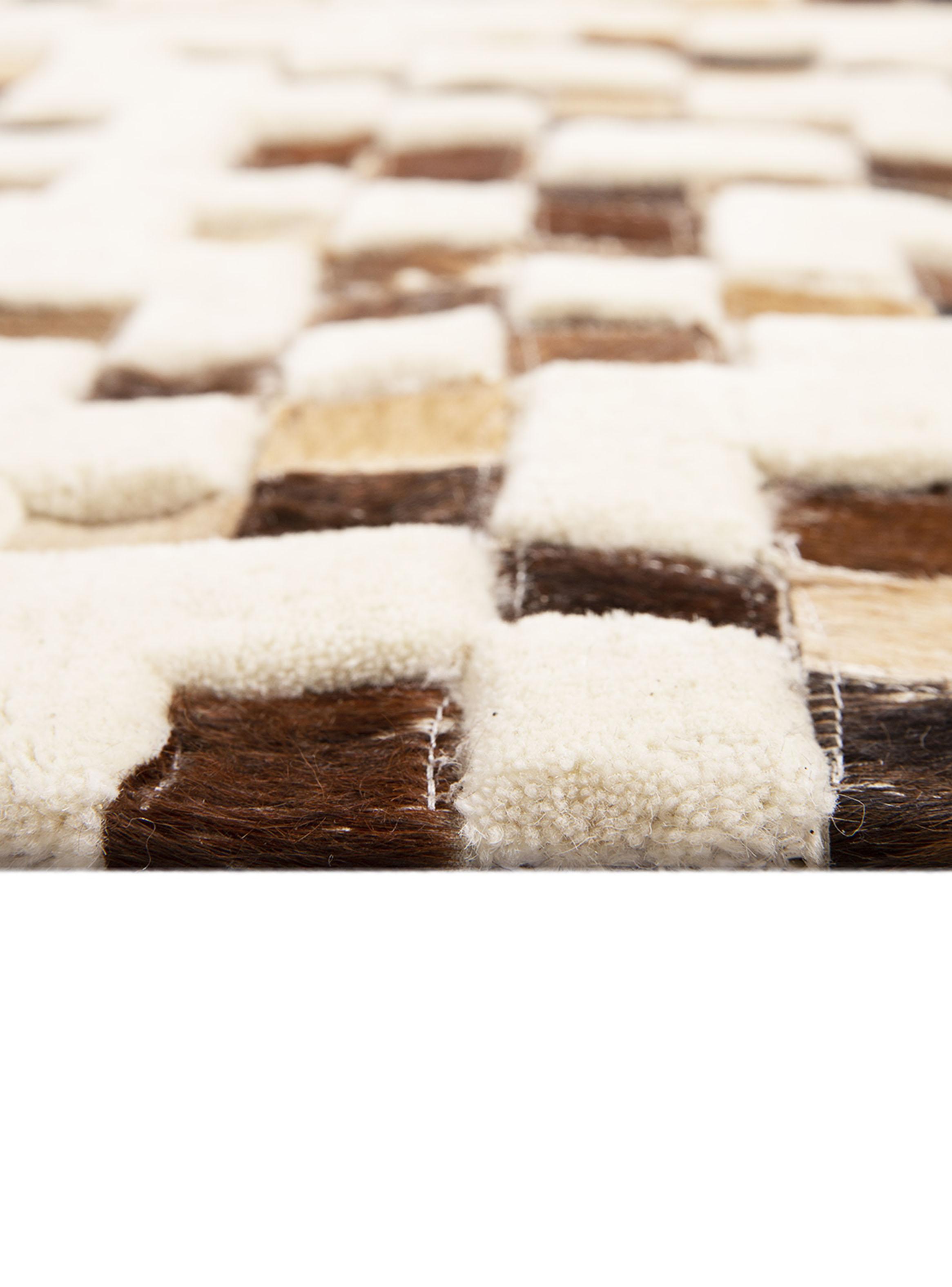 Alfombra Cuero Fashion 160x230 cm Ivory/Natural-2