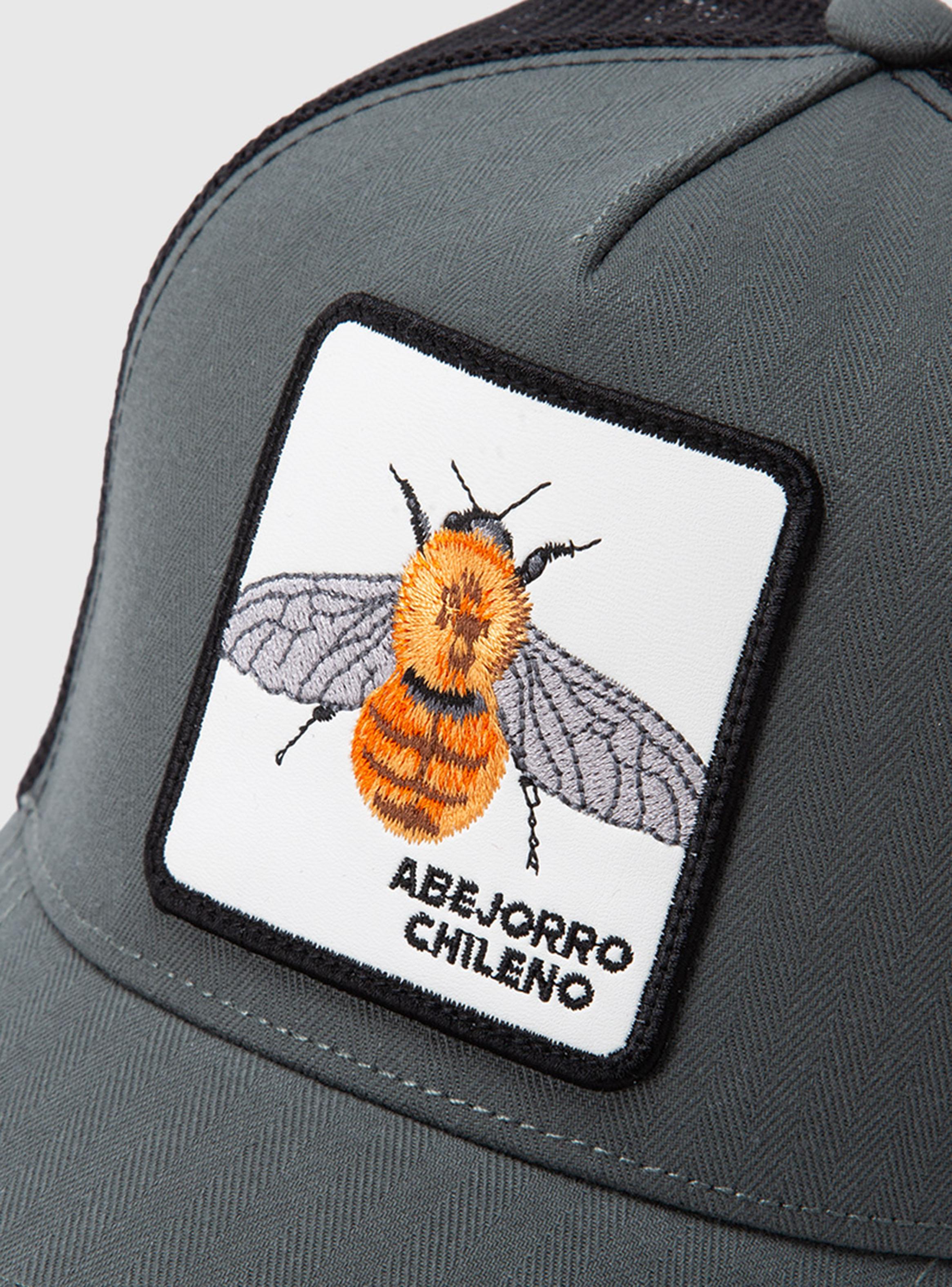 Jockey Abejorro Orgánico Gris Espiga-2