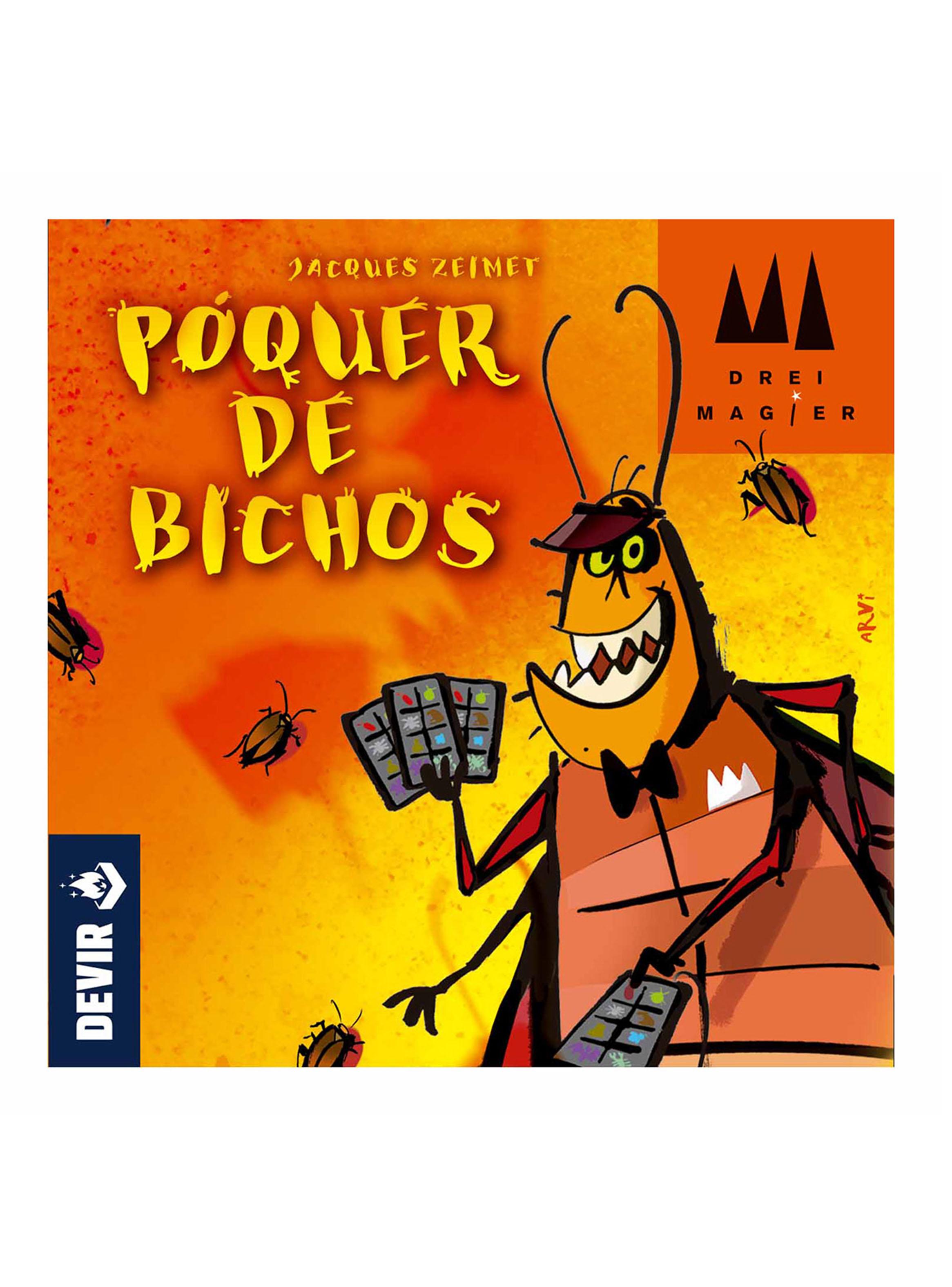 Juego de Mesa Poquer de Bichos-0