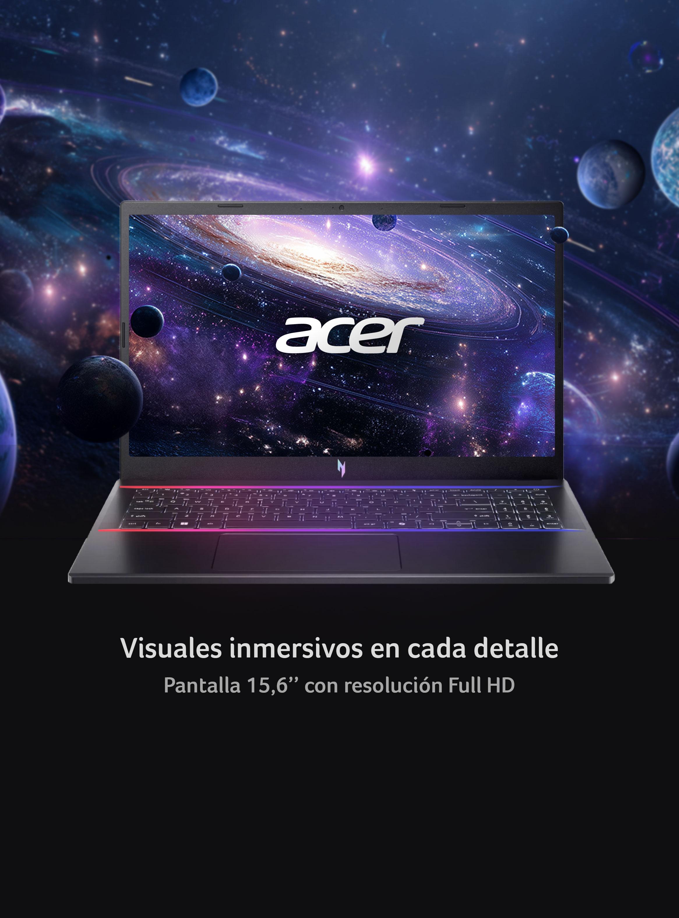 Notebook Nitro V15 Intel Core i5 Nvidia GeForce RTX 2050 4GB GDDR6 16GB RAM 512GB SSD RTX 2050-6