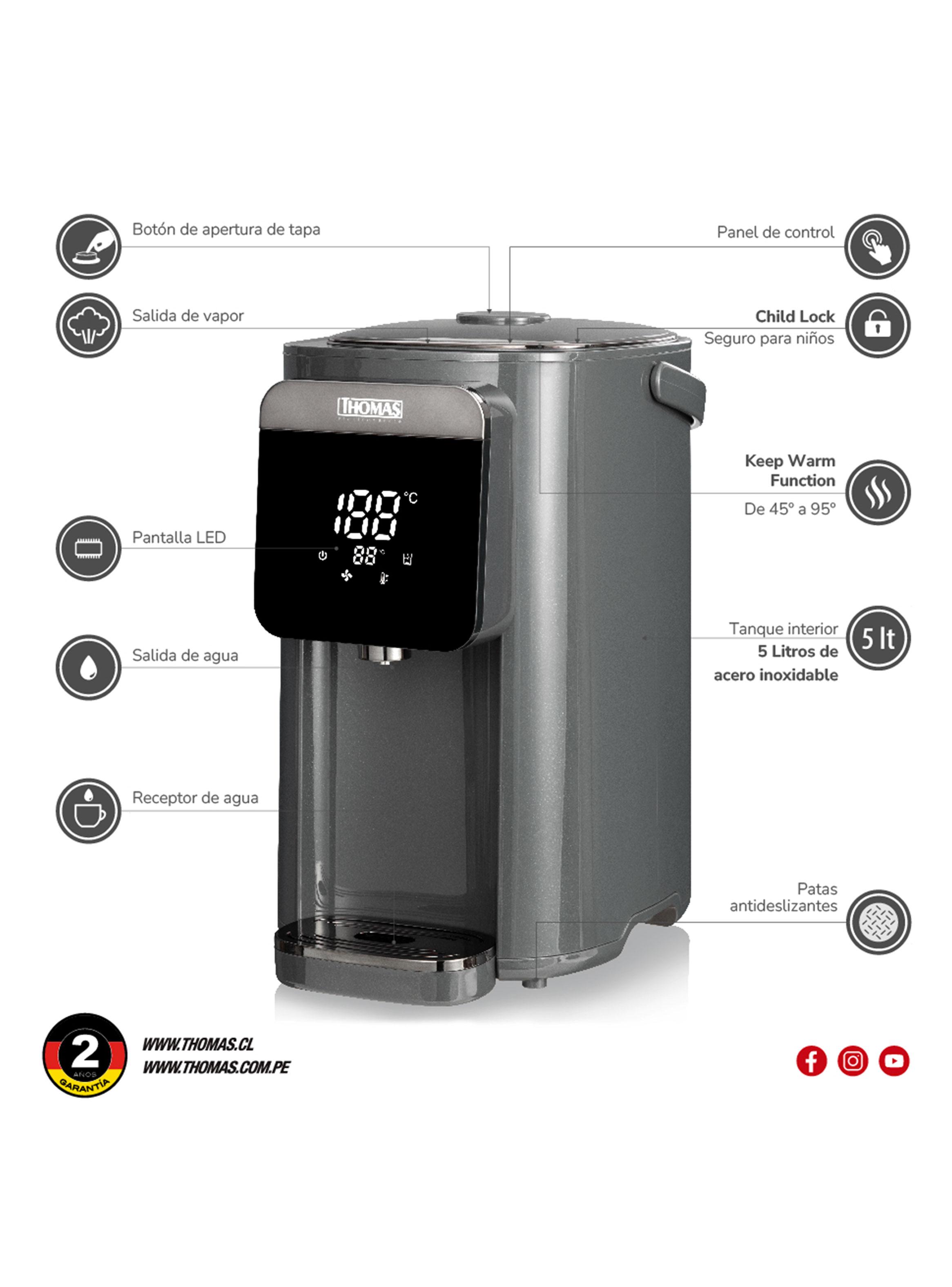 Termo Hervidor 5 Litros TH-TK50-2