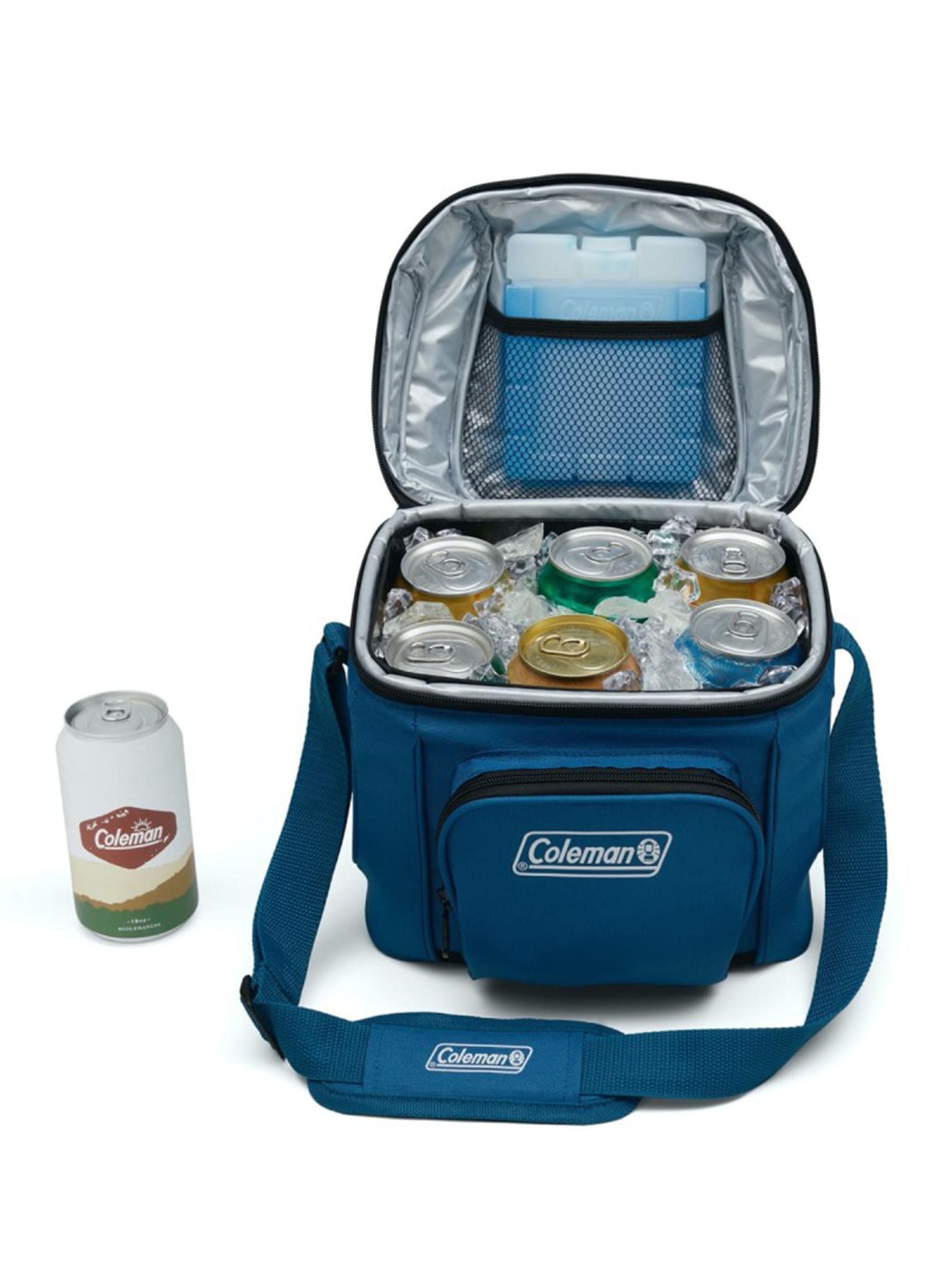 Soft Cooler Chiller 9 Latas Azul Ocean-4