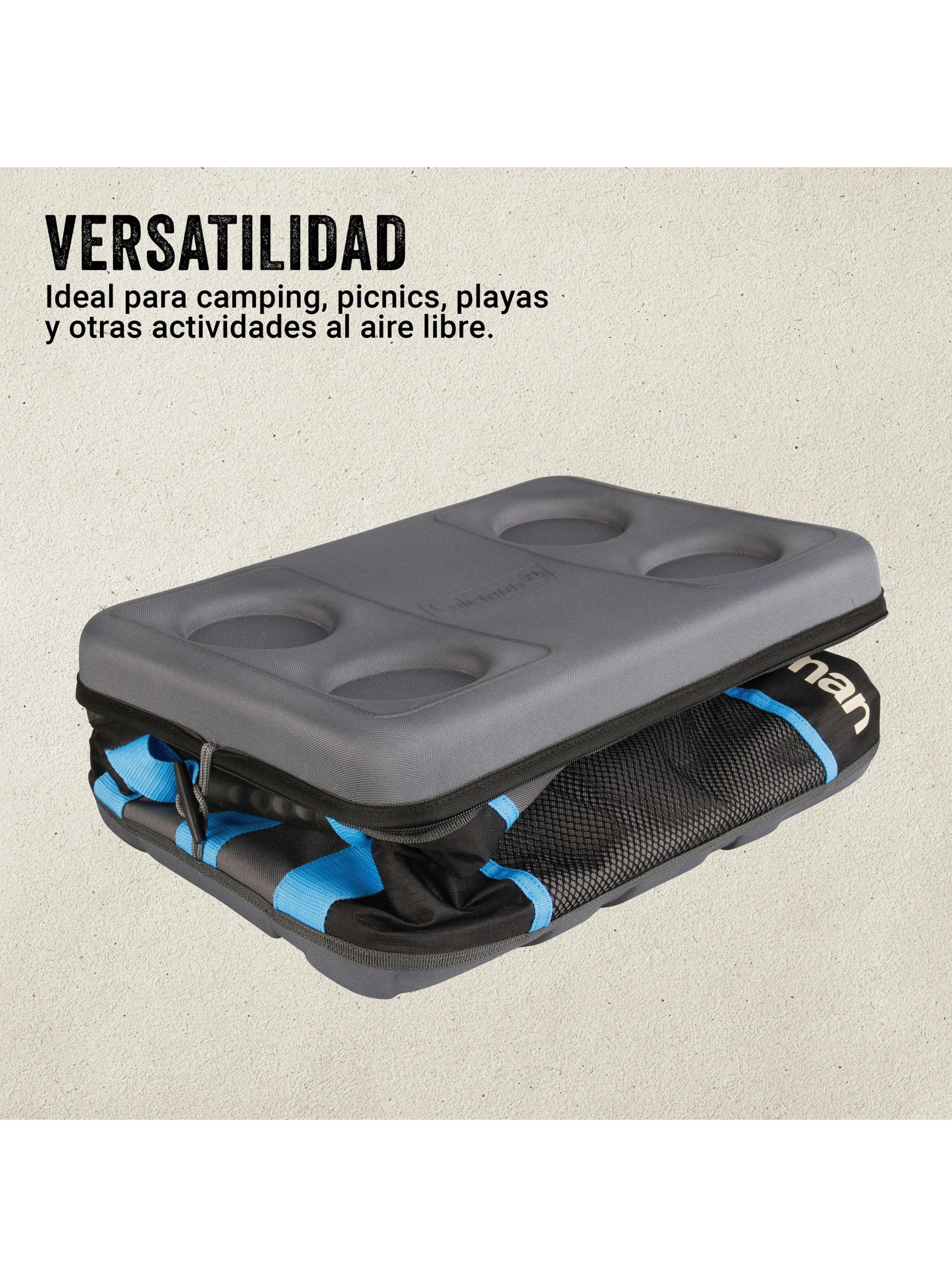 Soft Cooler Plegable 45 Latas Negro-4