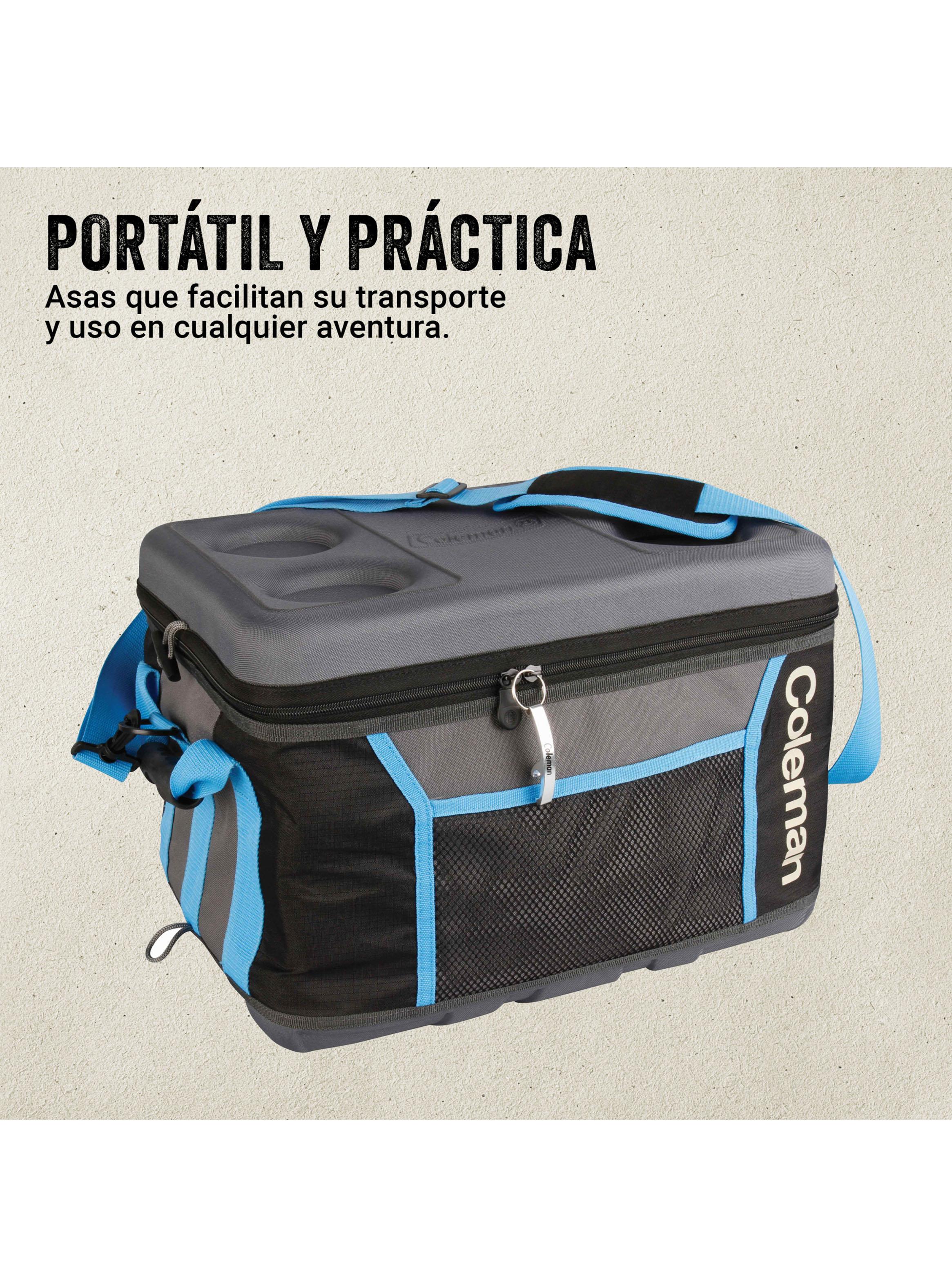 Soft Cooler Plegable 45 Latas Negro-2