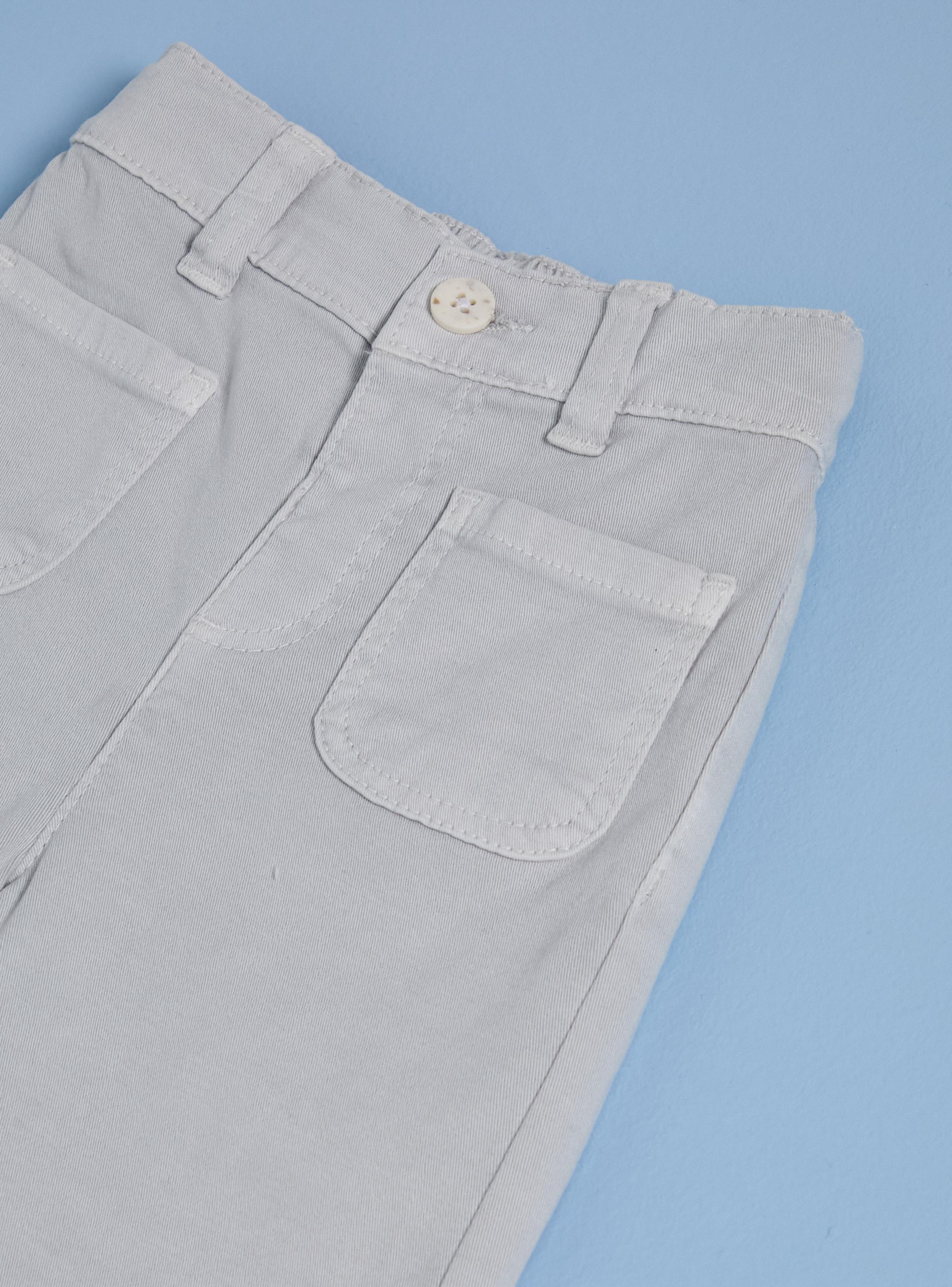 Jeans Corte Ancho con Bolsillos-3