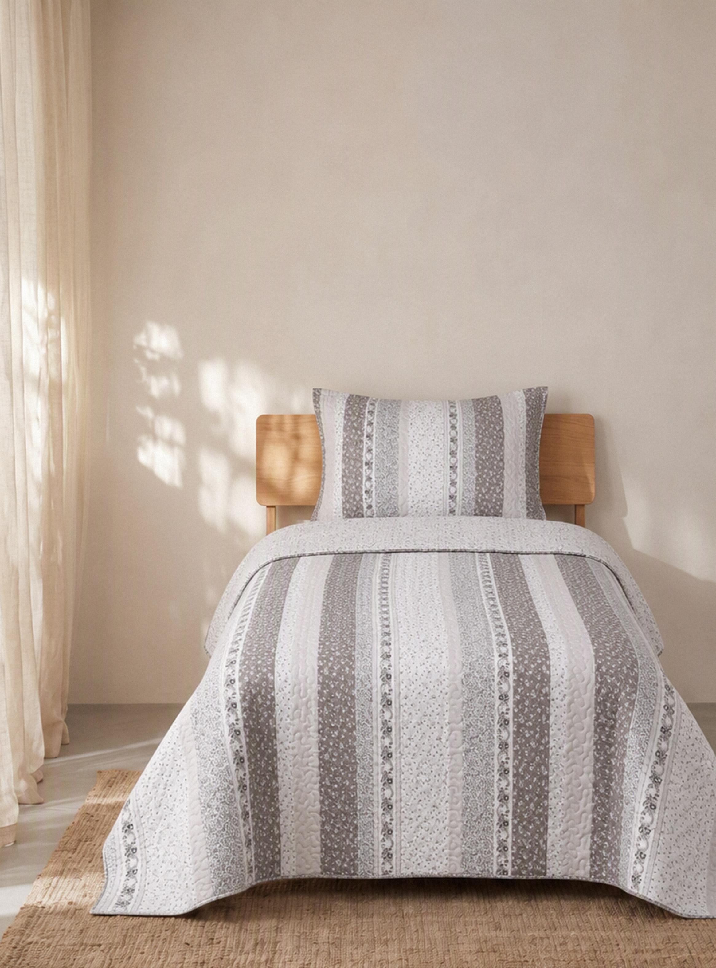 Quilt Flor Vertical 1.5 Plazas-0