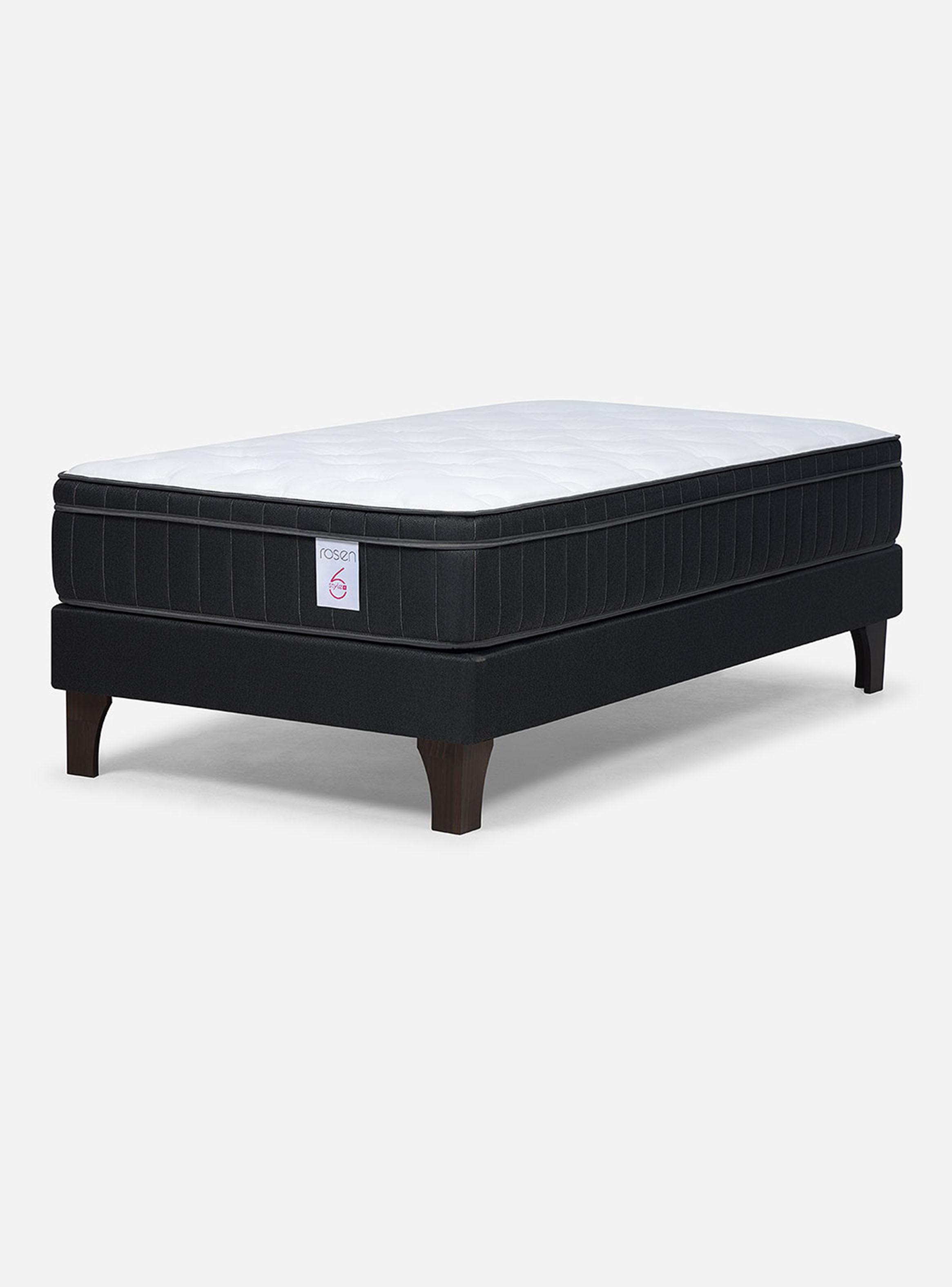 Cama Europea 1 Plaza New Style 6 Plus 90x200 cm-0