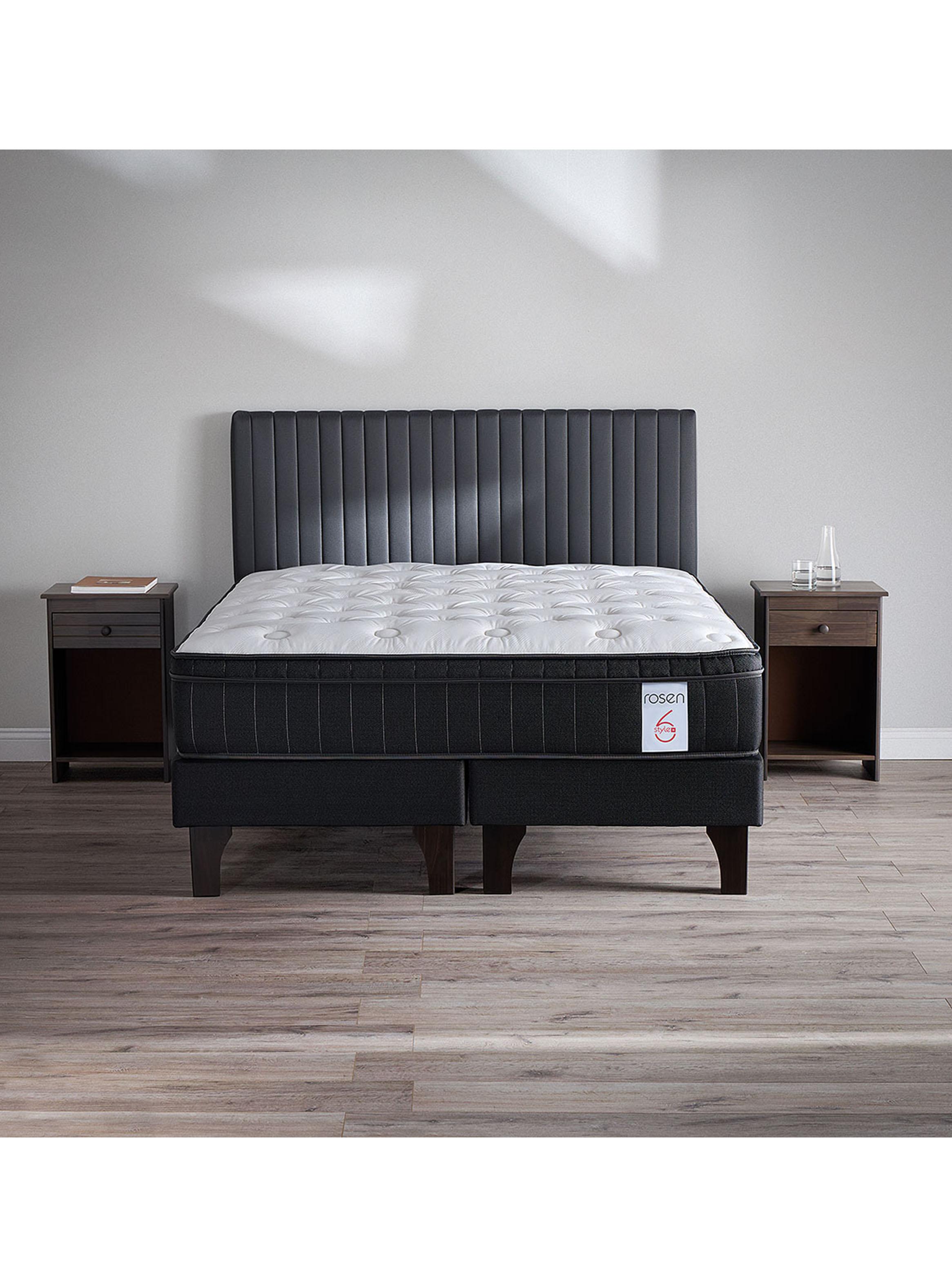 Cama Europea King New Style 6 Plus 180x200 cm-4