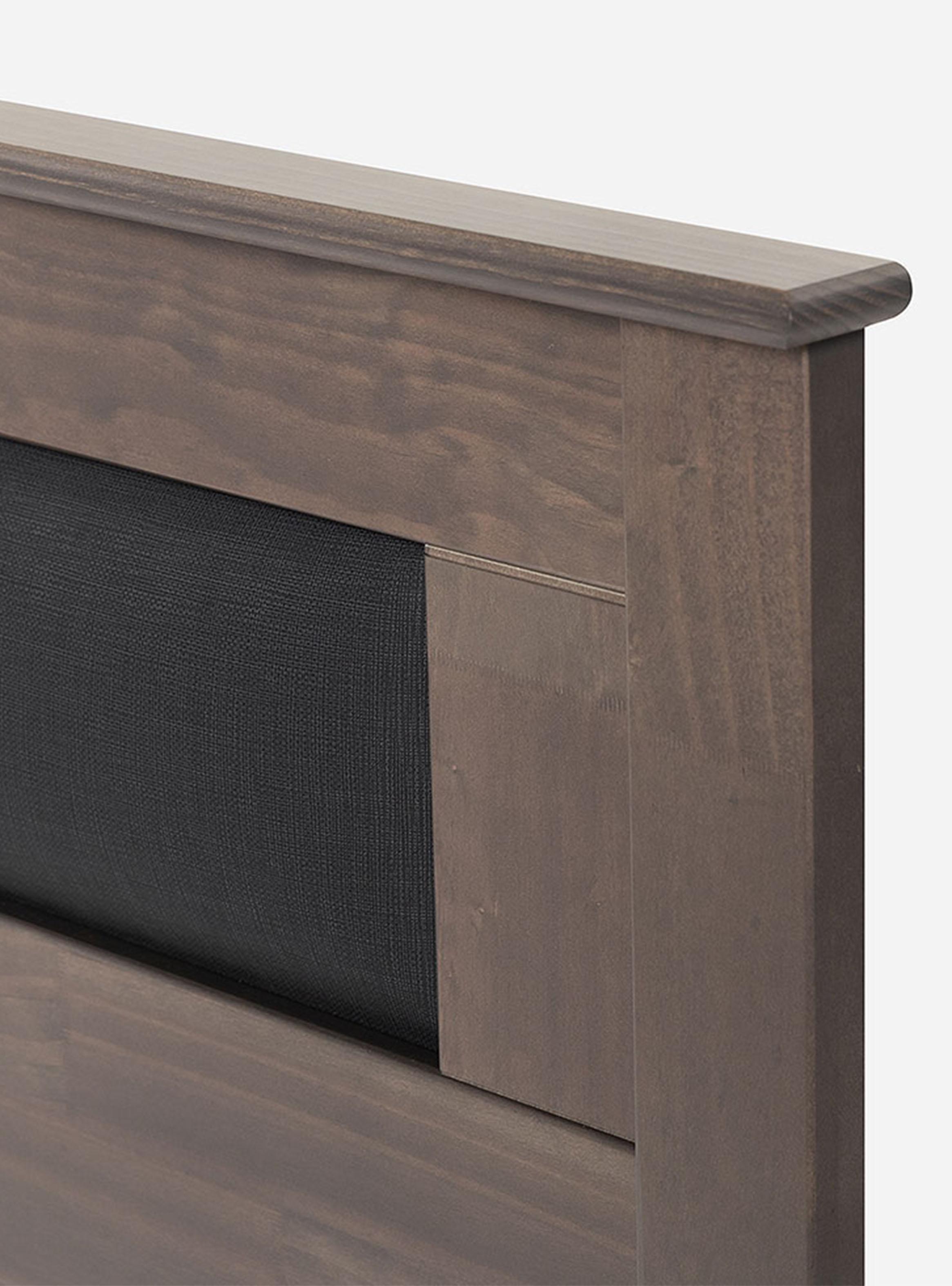 Cama New Style 6 Plus 2 Plazas + Respaldo Ferrara Gris-2