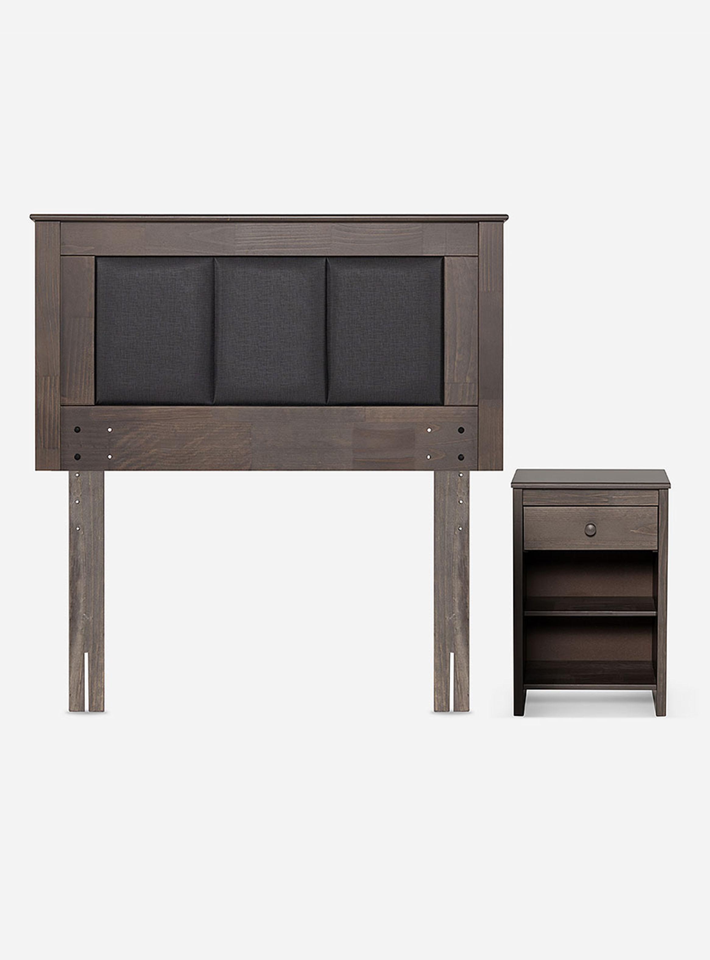 Cama Europea 1 Plaza New Style 6 Plus + Set Rachel-2