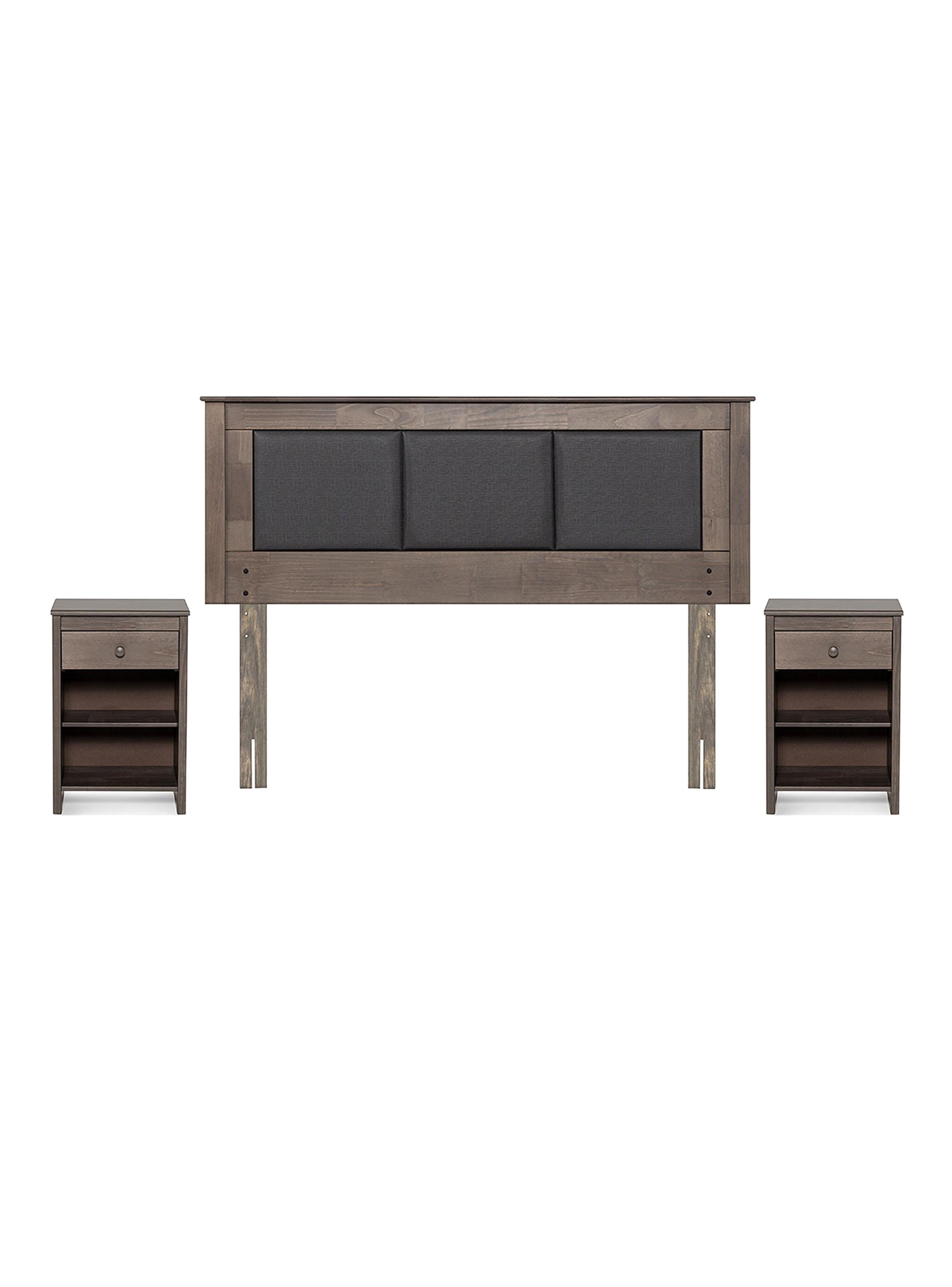 Cama Europea 2 Plazas New Style 6 Plus + Set Rachel-2