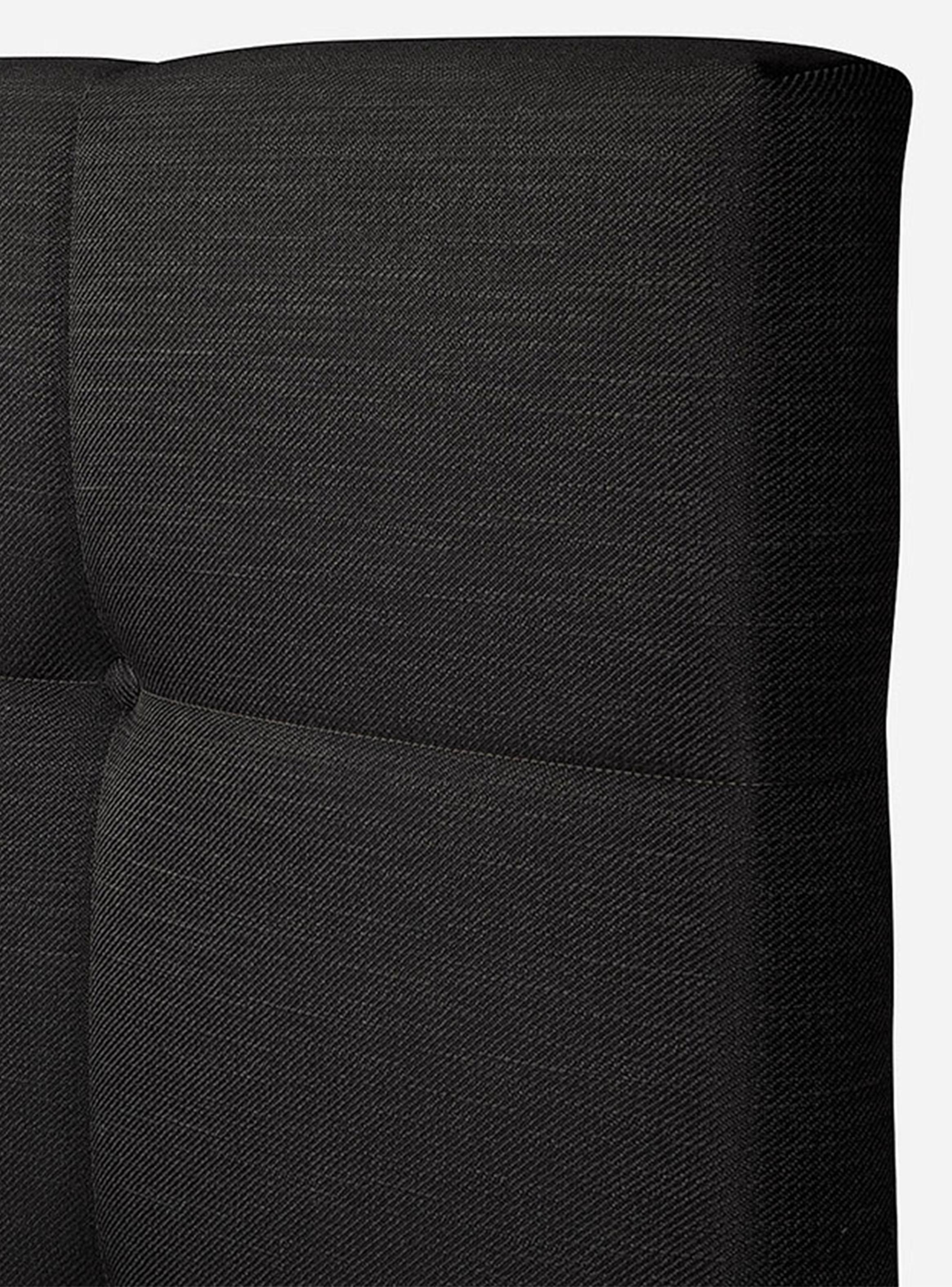 Cama Europea 2 Plazas Art 4 Base dividida + Respaldo Issey Grafito-3