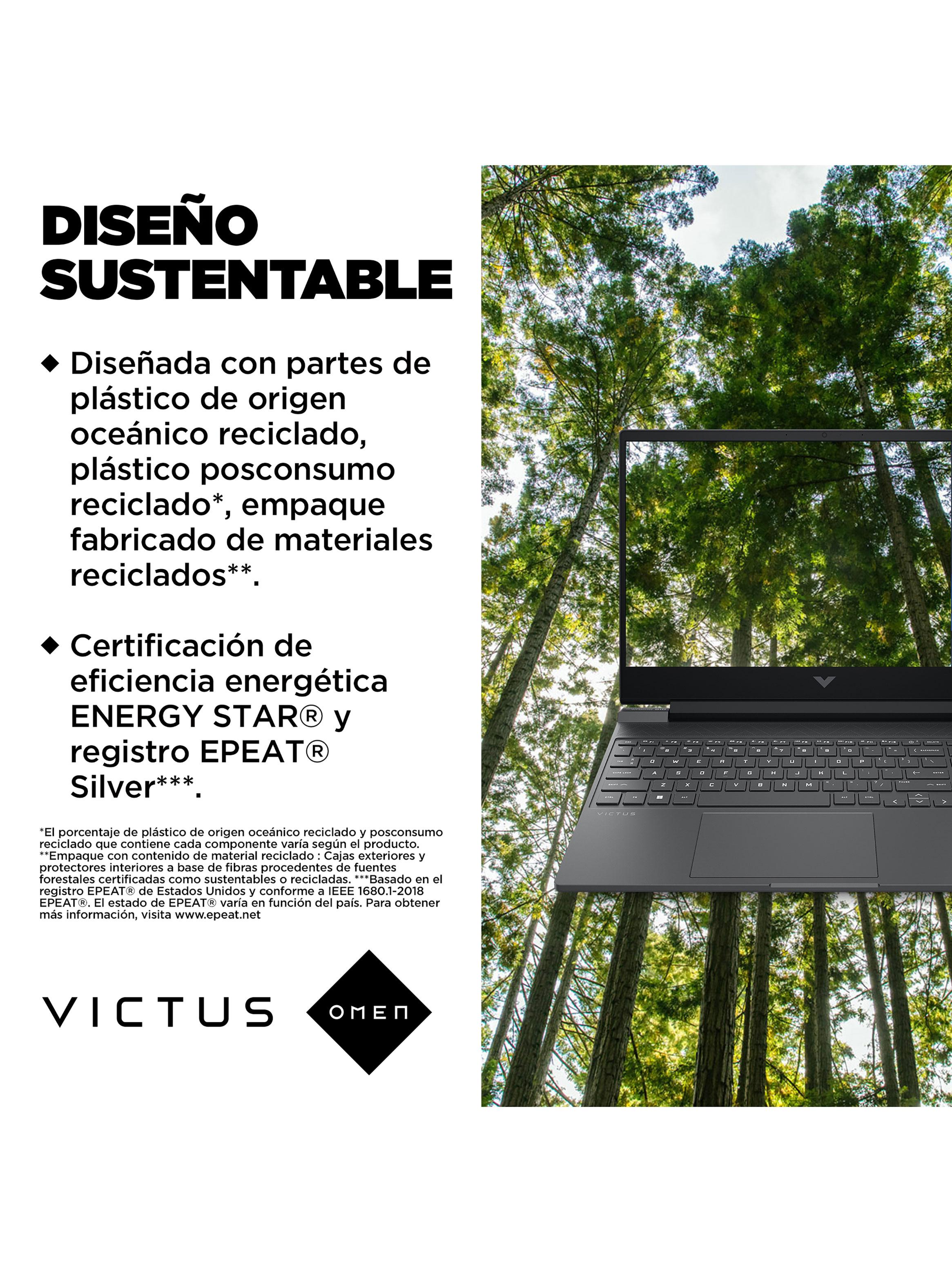 Notebook Gamer Victus 15-fb2002la AMD Ryzen 5 8GB RAM 512GB SSD NVIDIA RTX 3050 15.6'' FHD 144 Hz-9