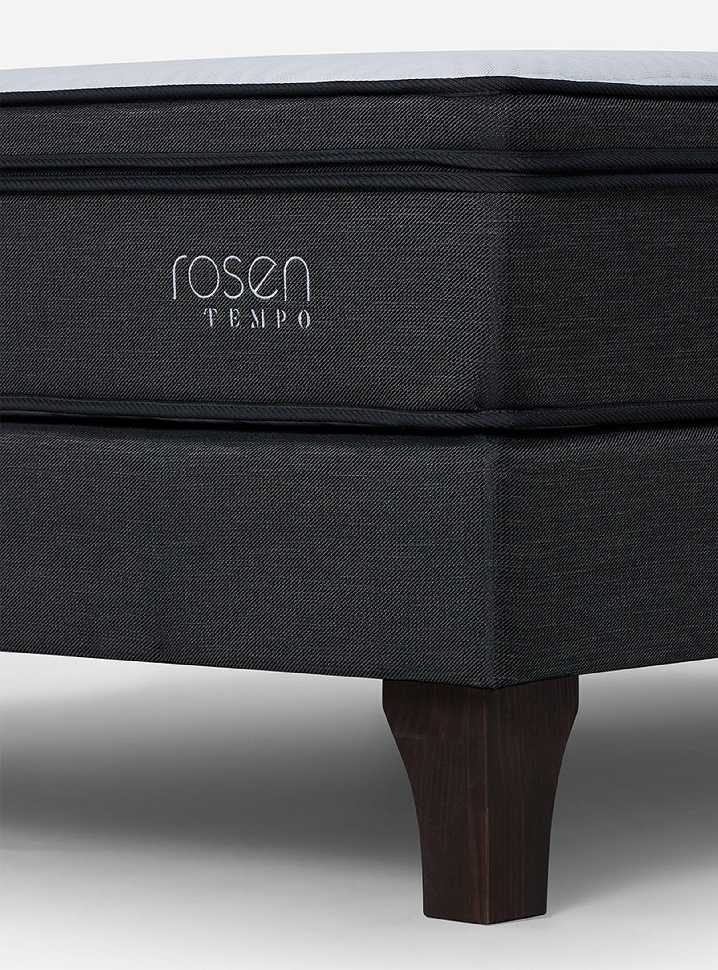 Cama Europea King Tempo + Respaldo Lucio Grafito-4