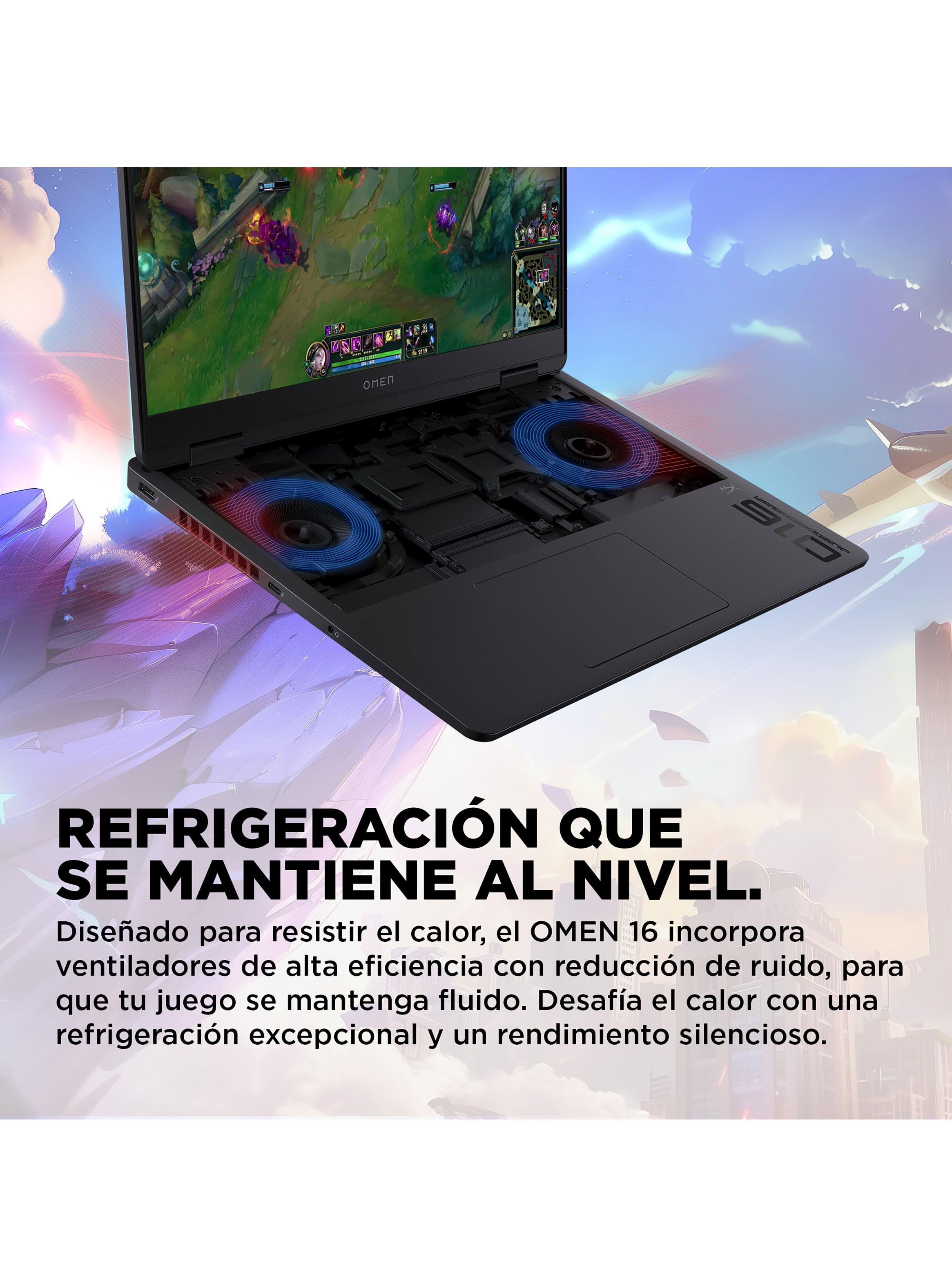 Notebook Gamer Omen 16-am0018la Intel Core i7 16GB RAM 1TB SSD NVIDIA RTX 5060 16'' 2K 144Hz-7