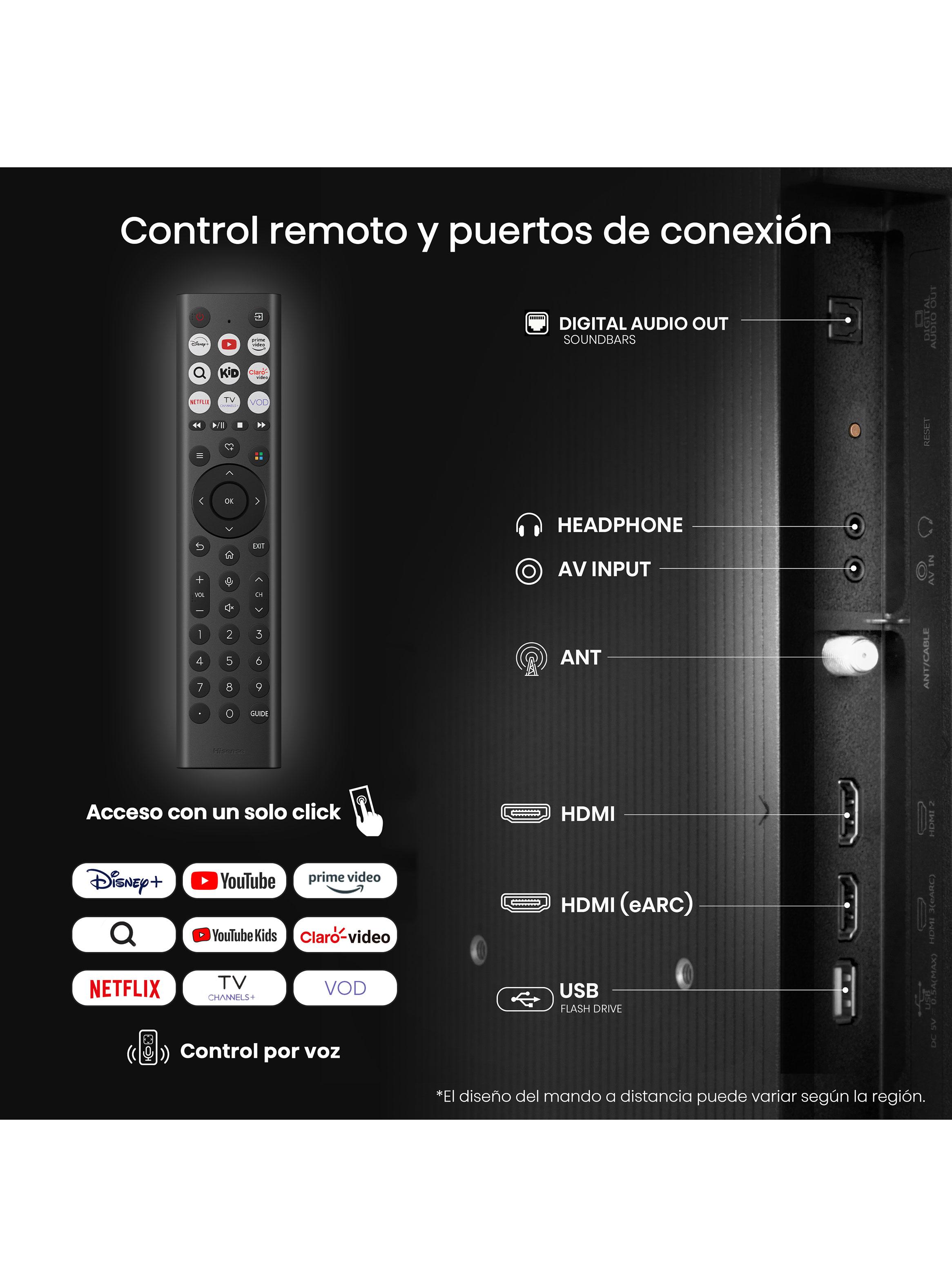 LED Smart TV 32'' HD 32A4NV-3