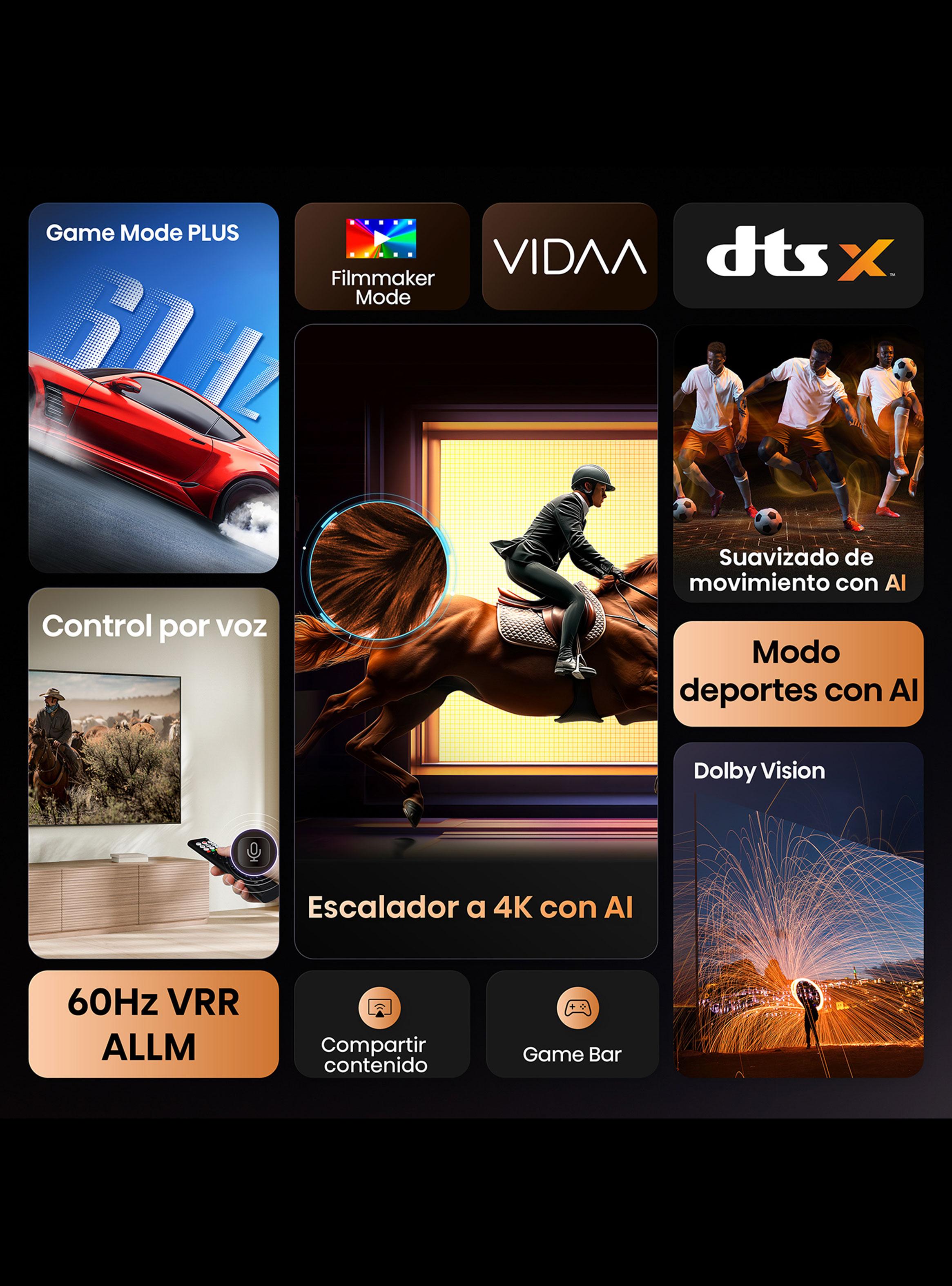 LED Smart TV 6.5" 4K UHD 65A6NV-4