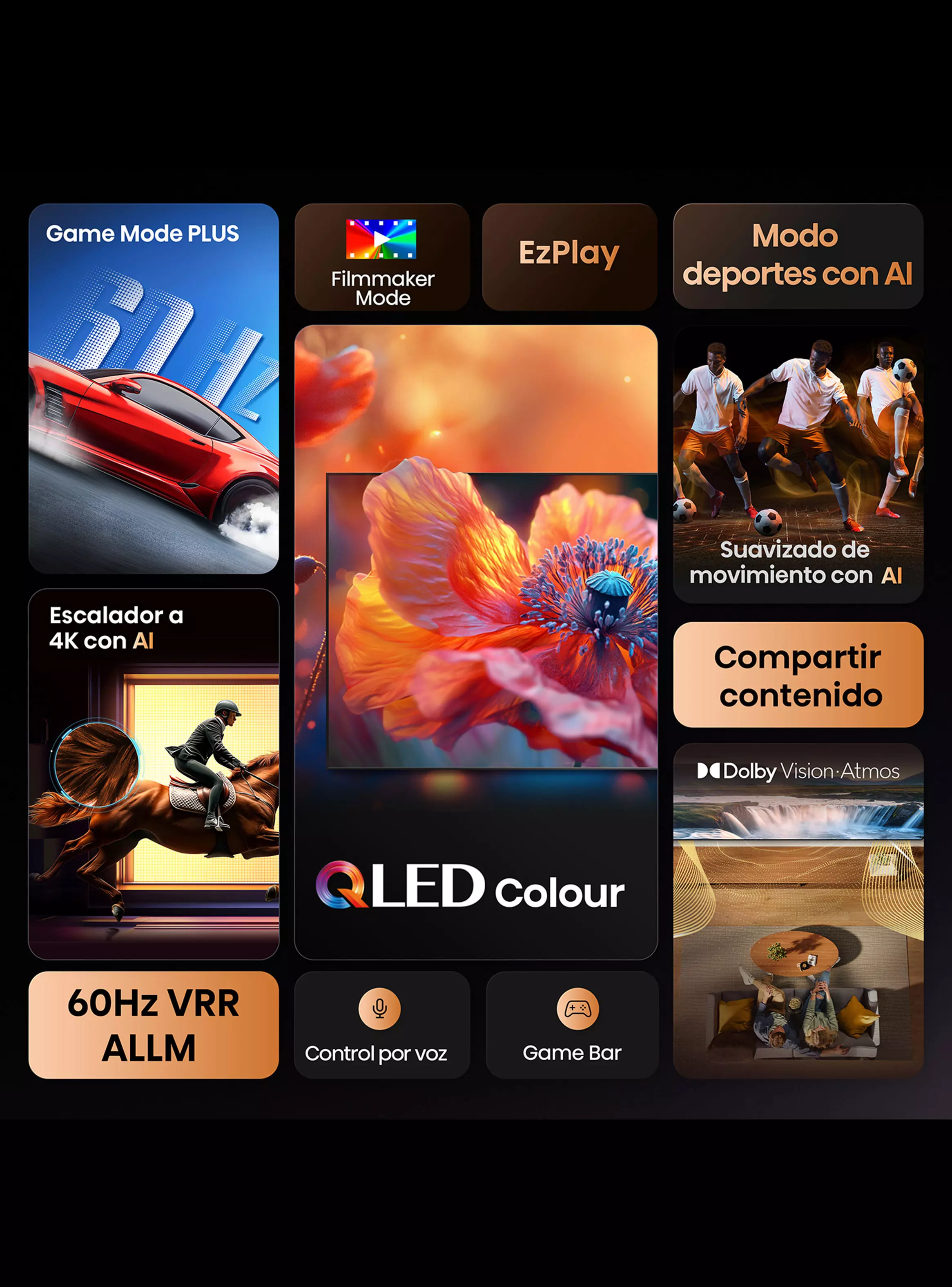 QLED Smart TV 50'' 4K UHD 50Q6QV-5