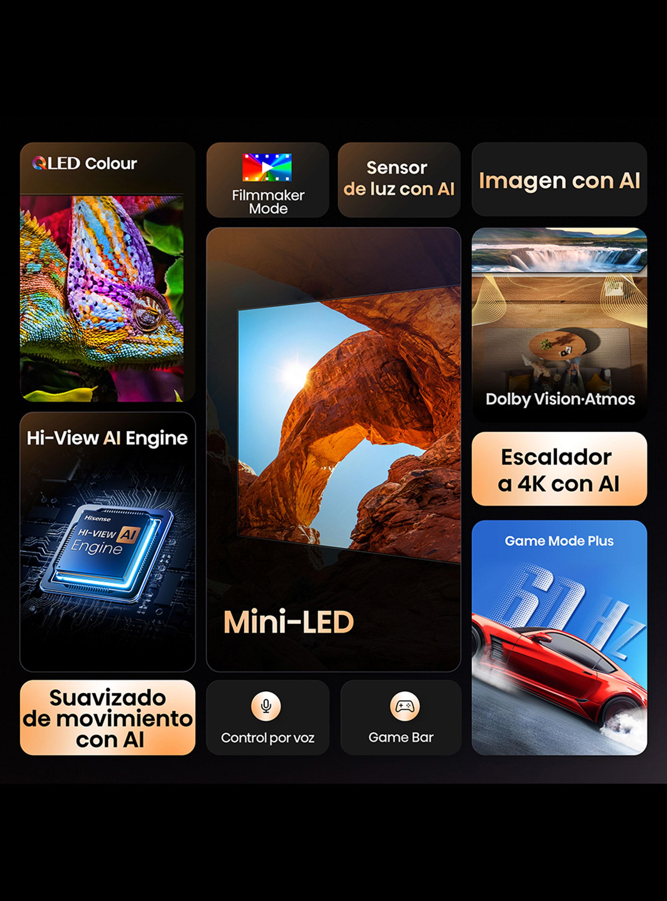 Mini LED Smart TV 55" 4K UHD 55U6QV-5