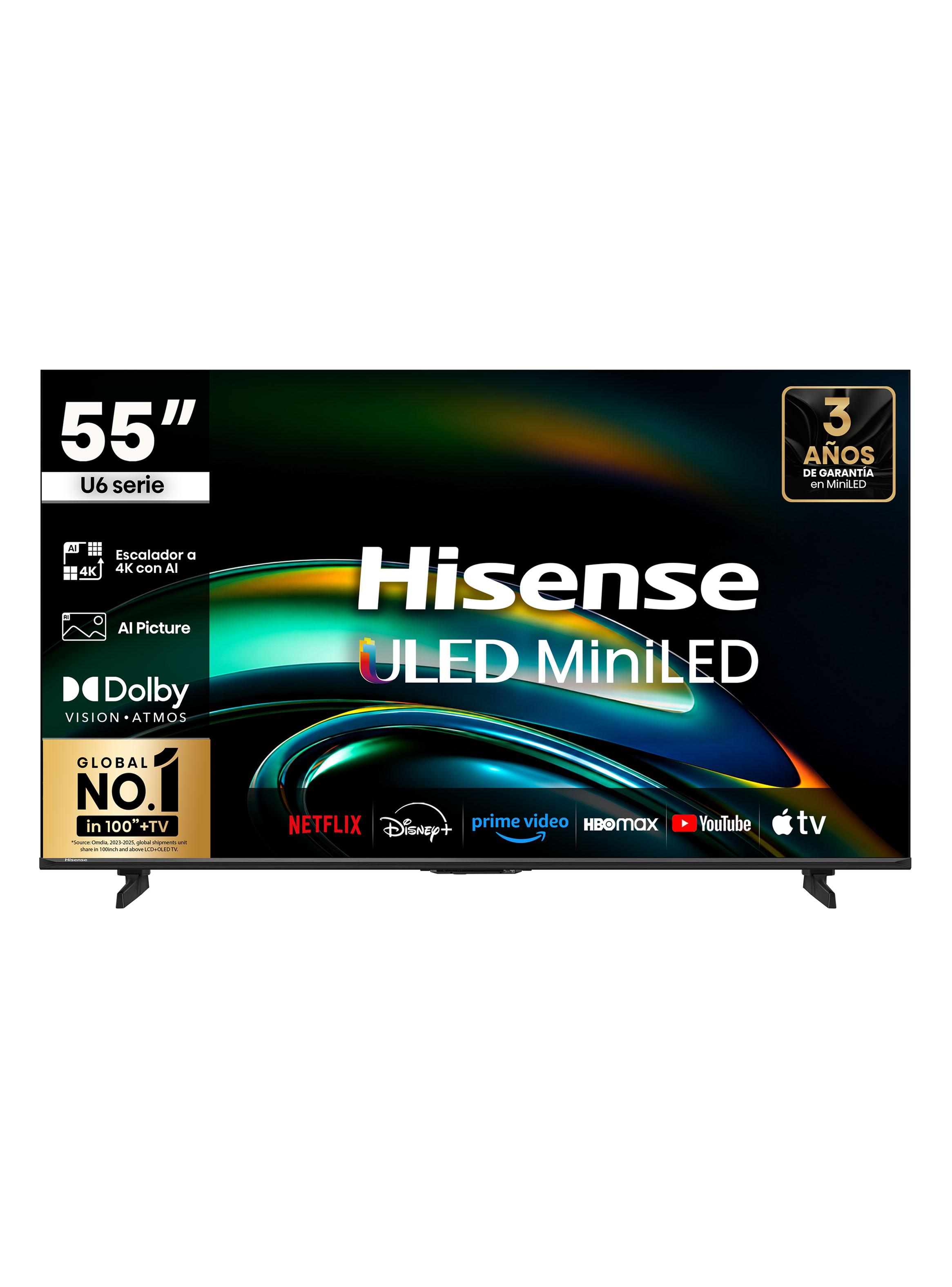 Mini LED Smart TV 55'' 4K UHD 55U6QV-0