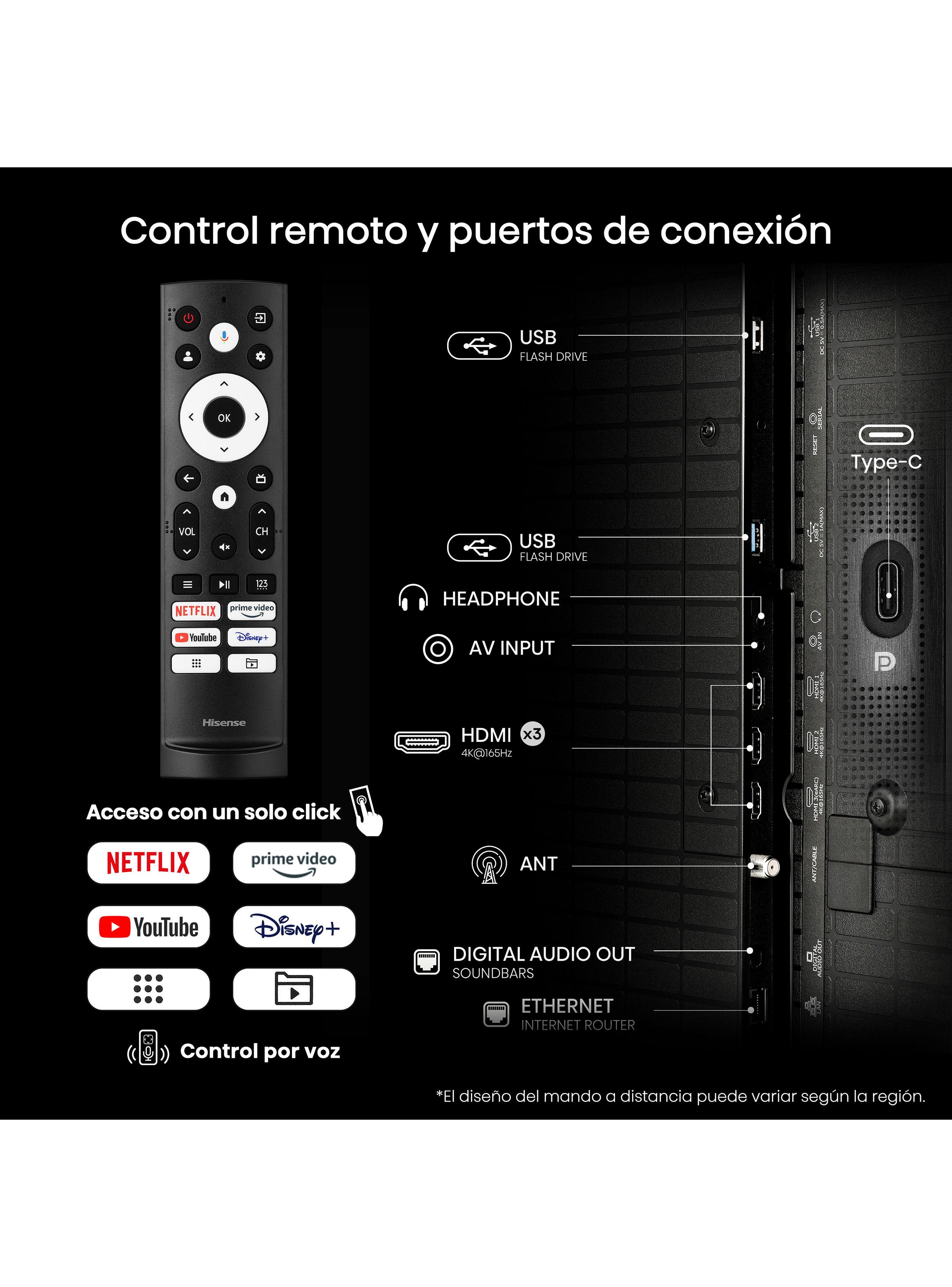 Mini LED Smart TV 85'' 4K UHD 85U8QG-9